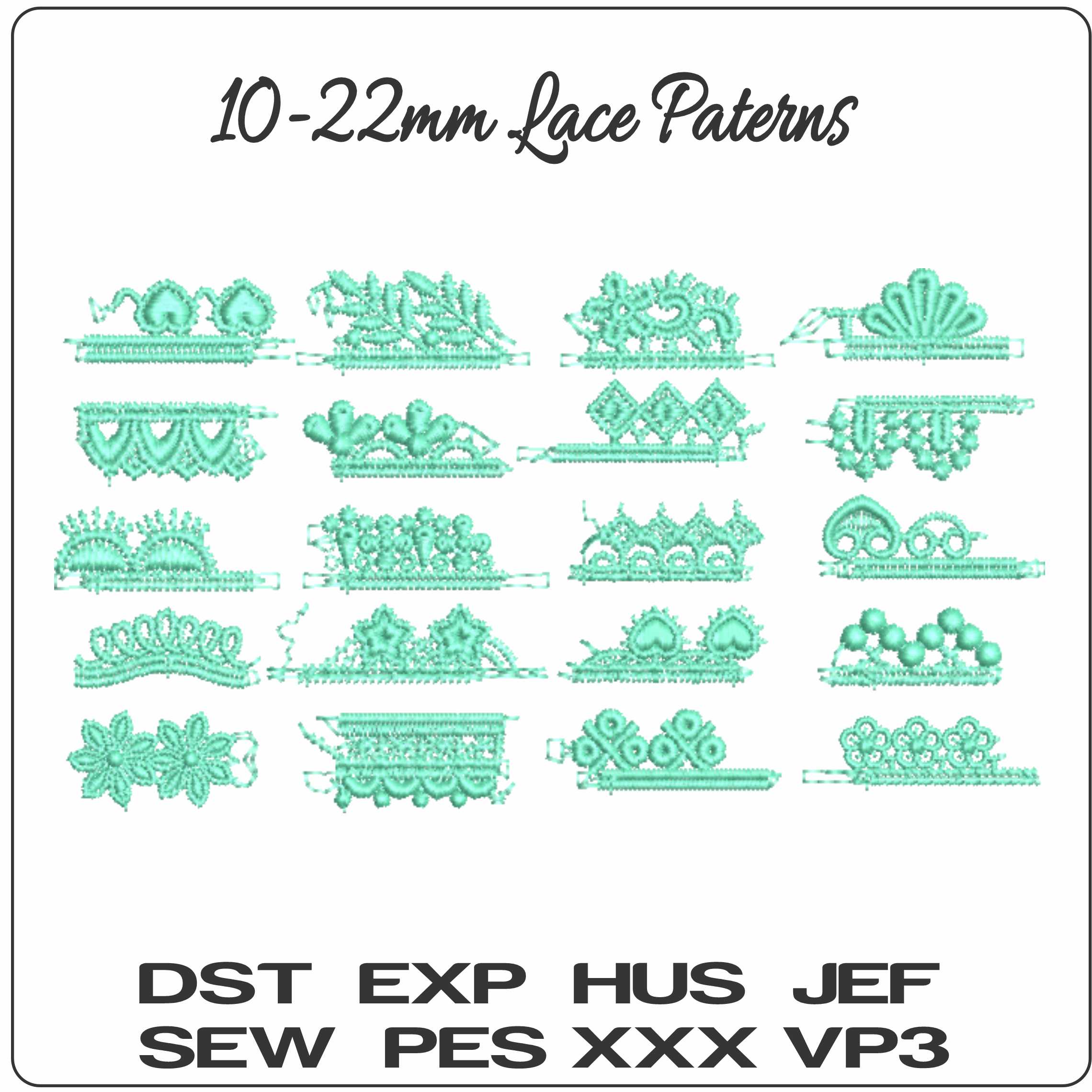 Border Lace Panels 10 20Mm 100 Designs 3