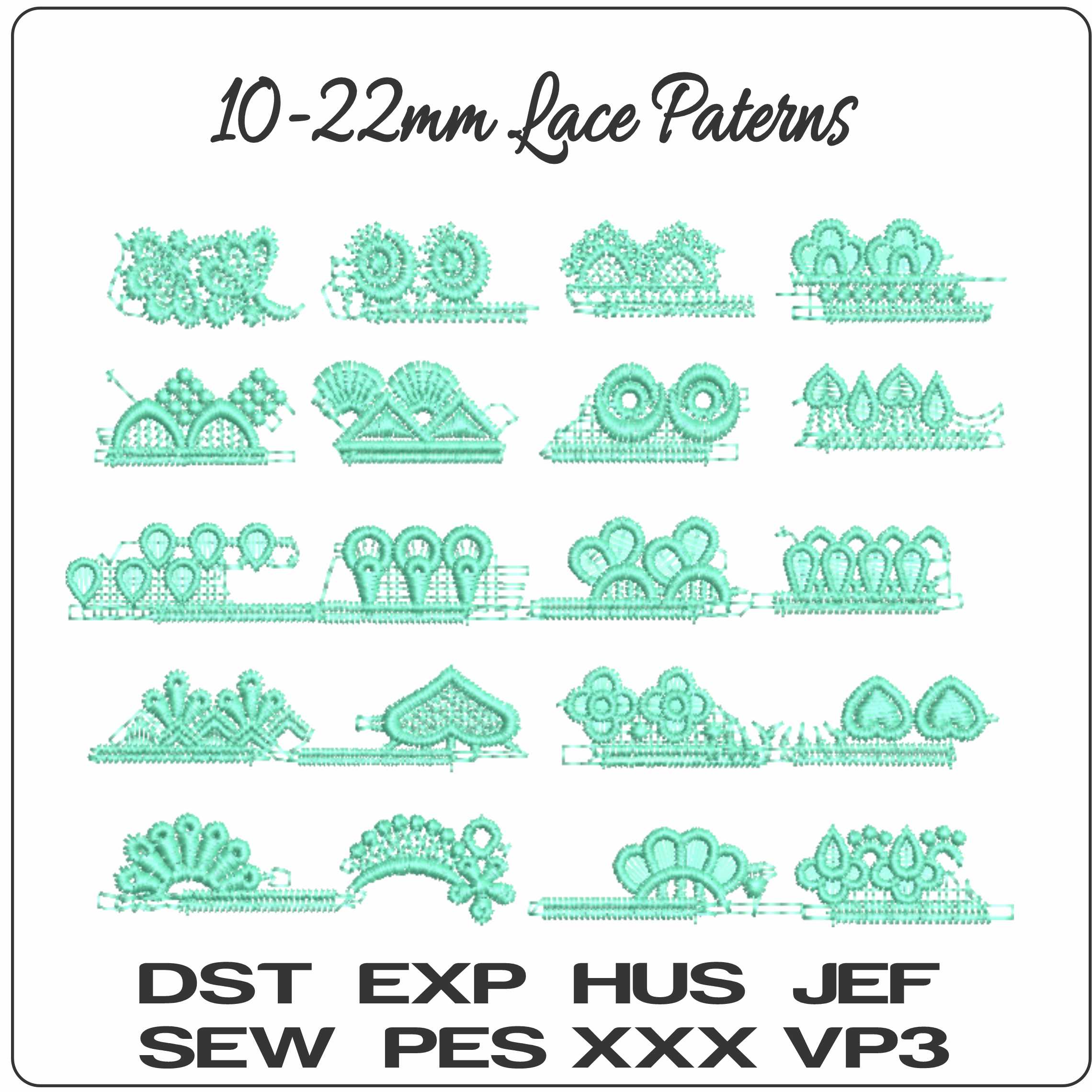 Border Lace Panels 10 20Mm 100 Designs 5