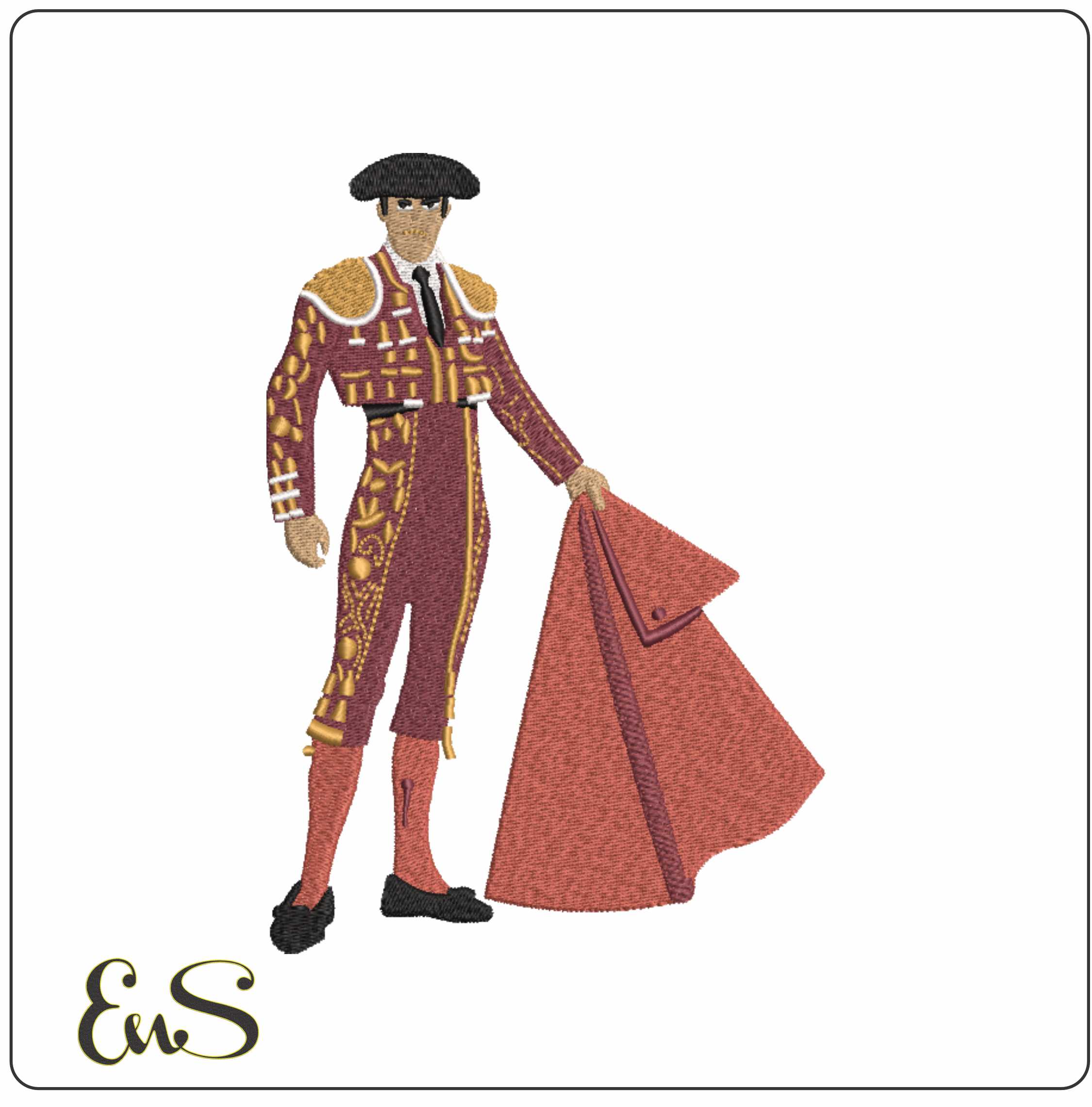 Spanish Matador - Ready for a bull fight