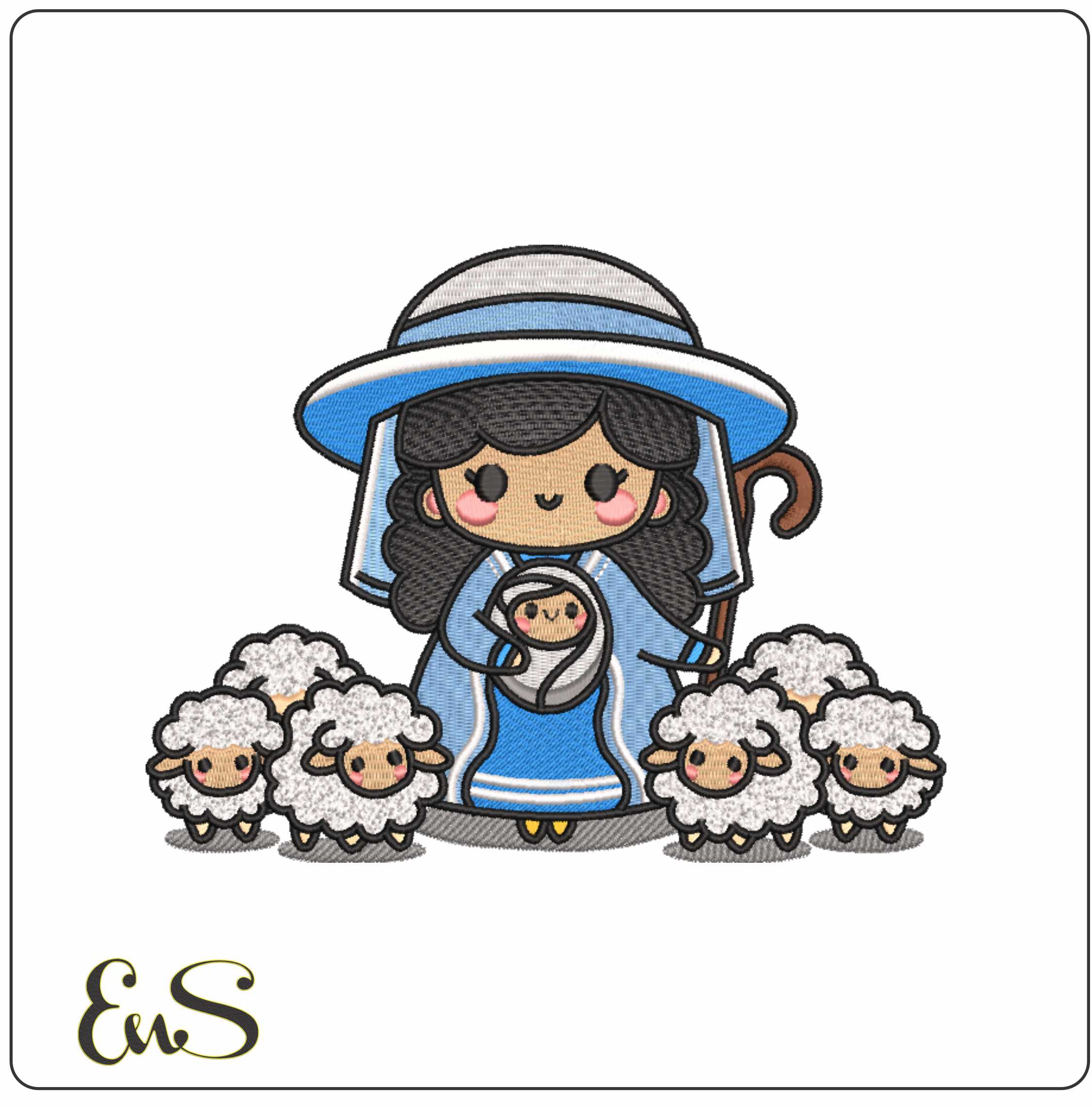Mary And Her Lambs