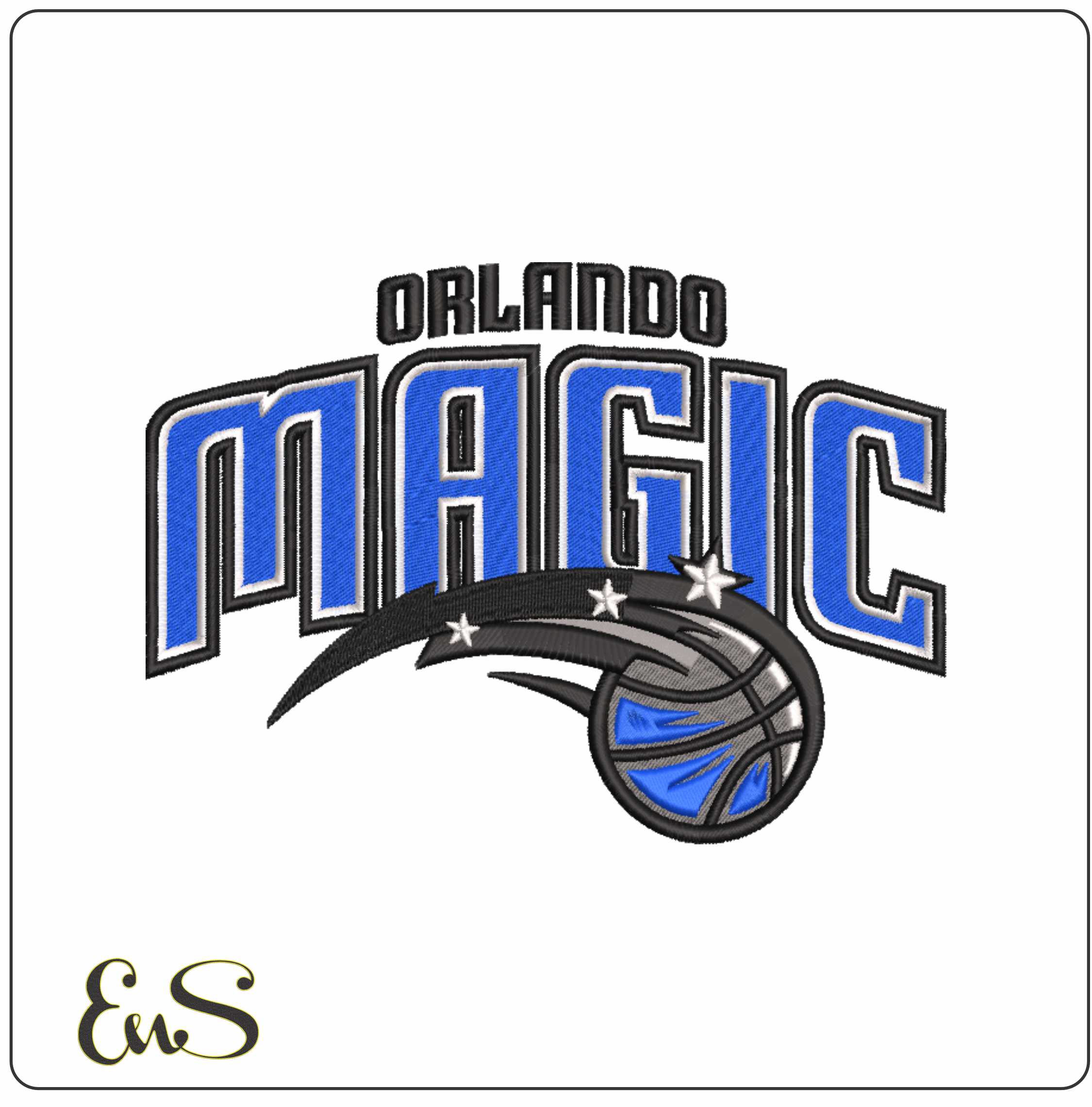 Orlando Magic Ball With Stars