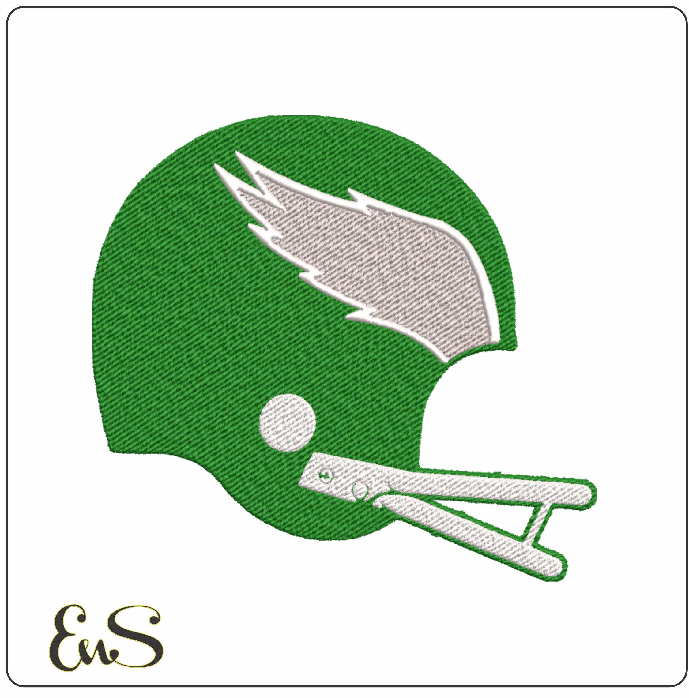 Philadelphia Eagles Logo 1973 Inch