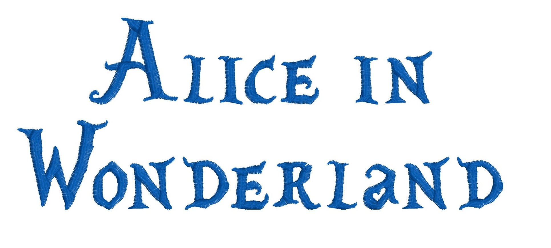 Alice In Wonderland