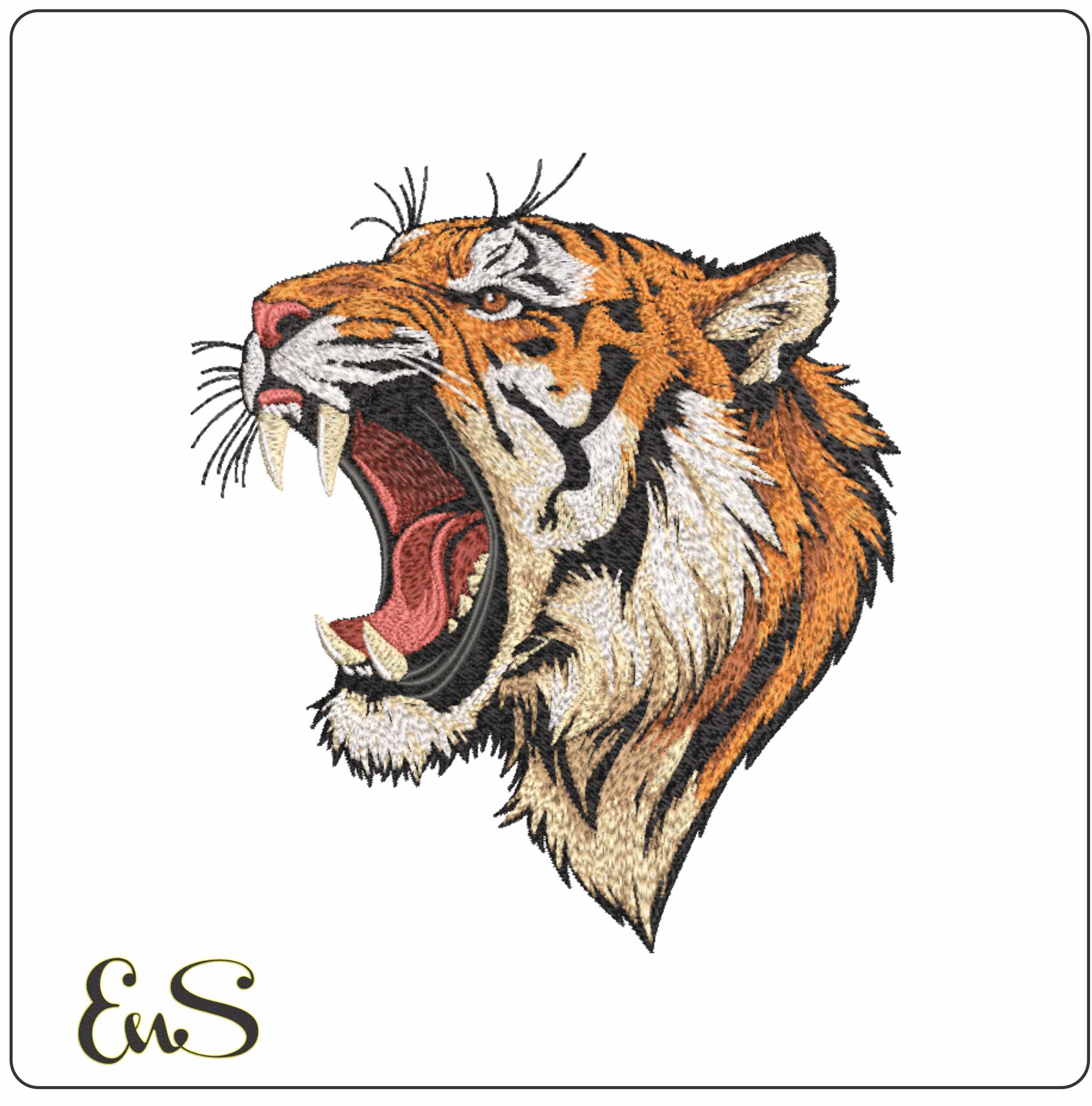 Roaring Tiger Head
