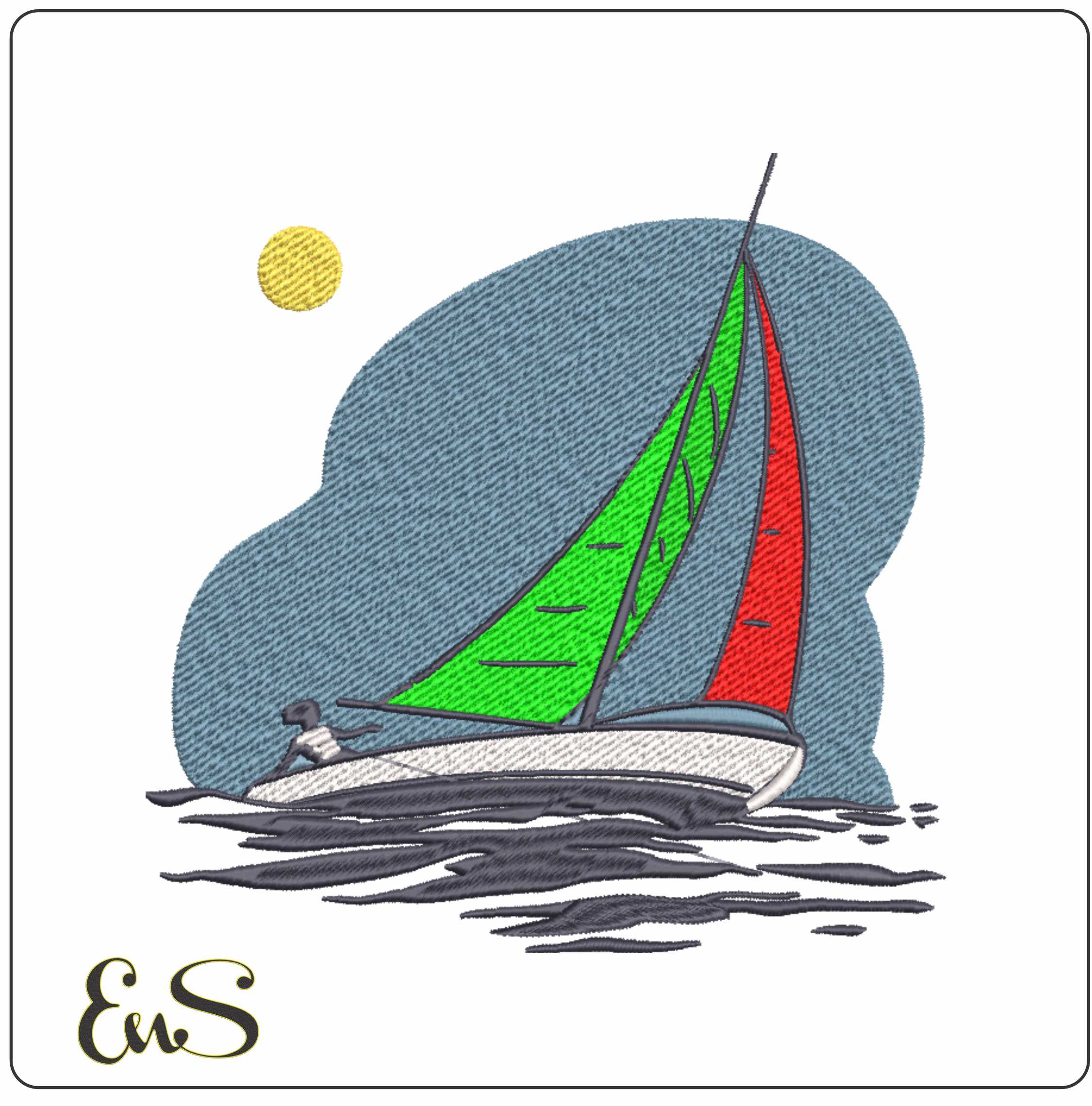 Sailing Yatch Inch
