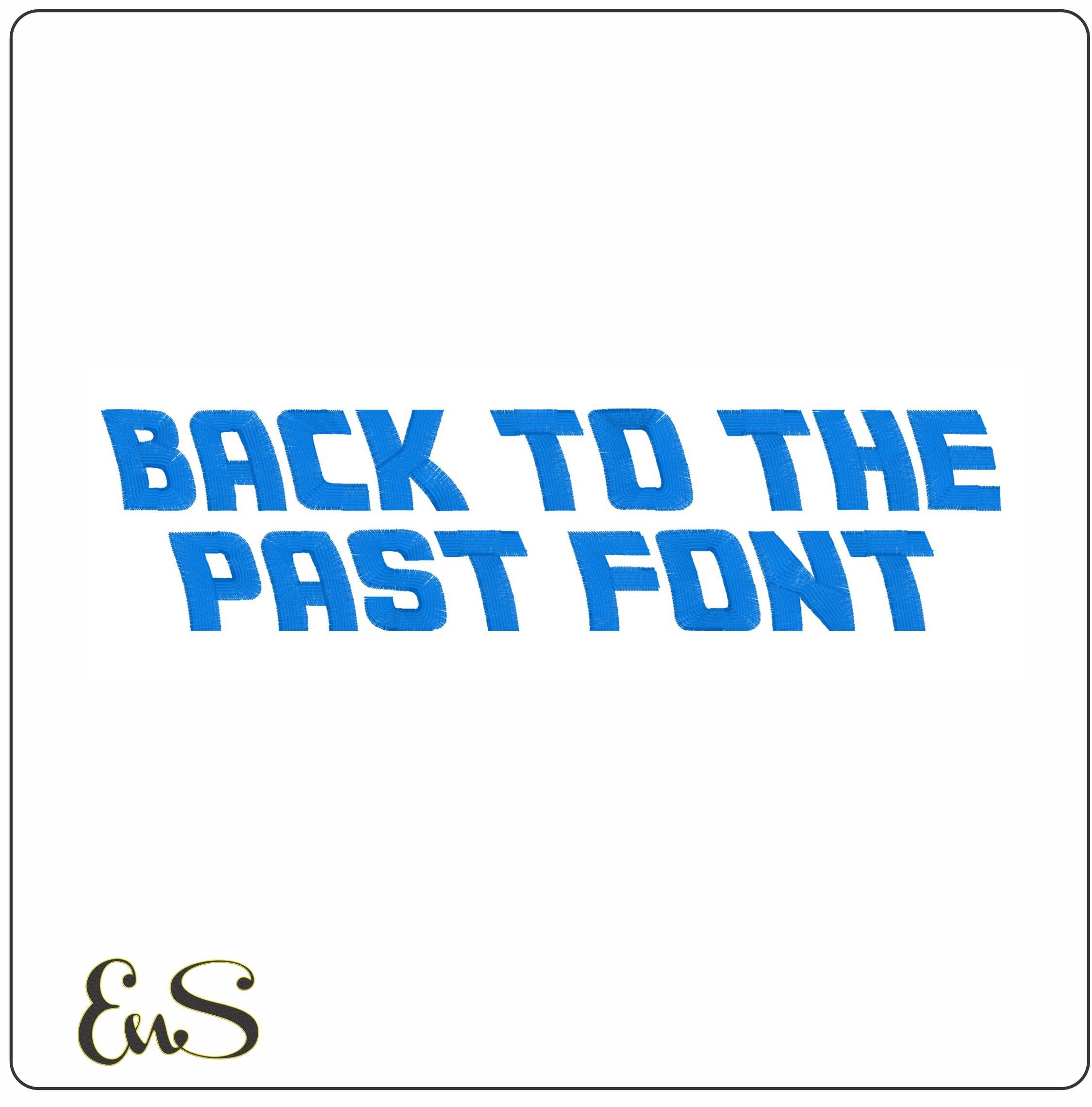 Backtothepastfont