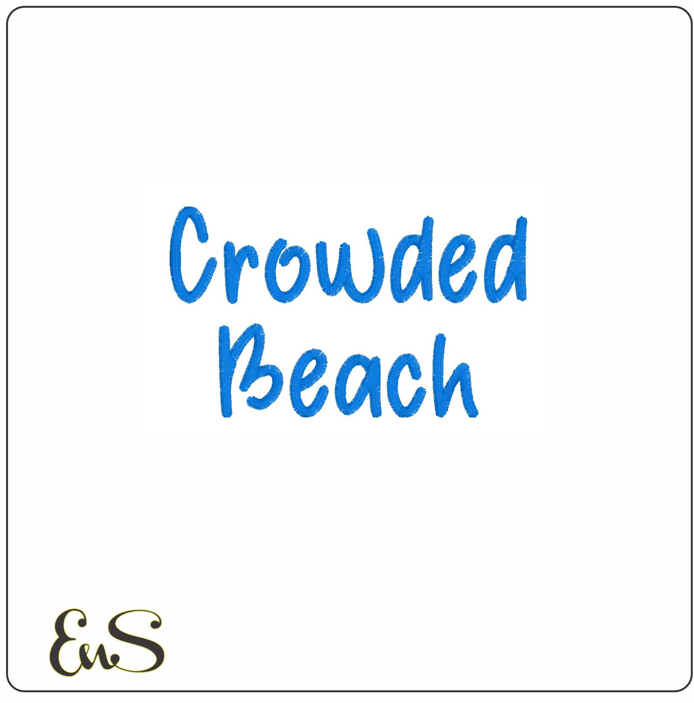 Crowded Beach