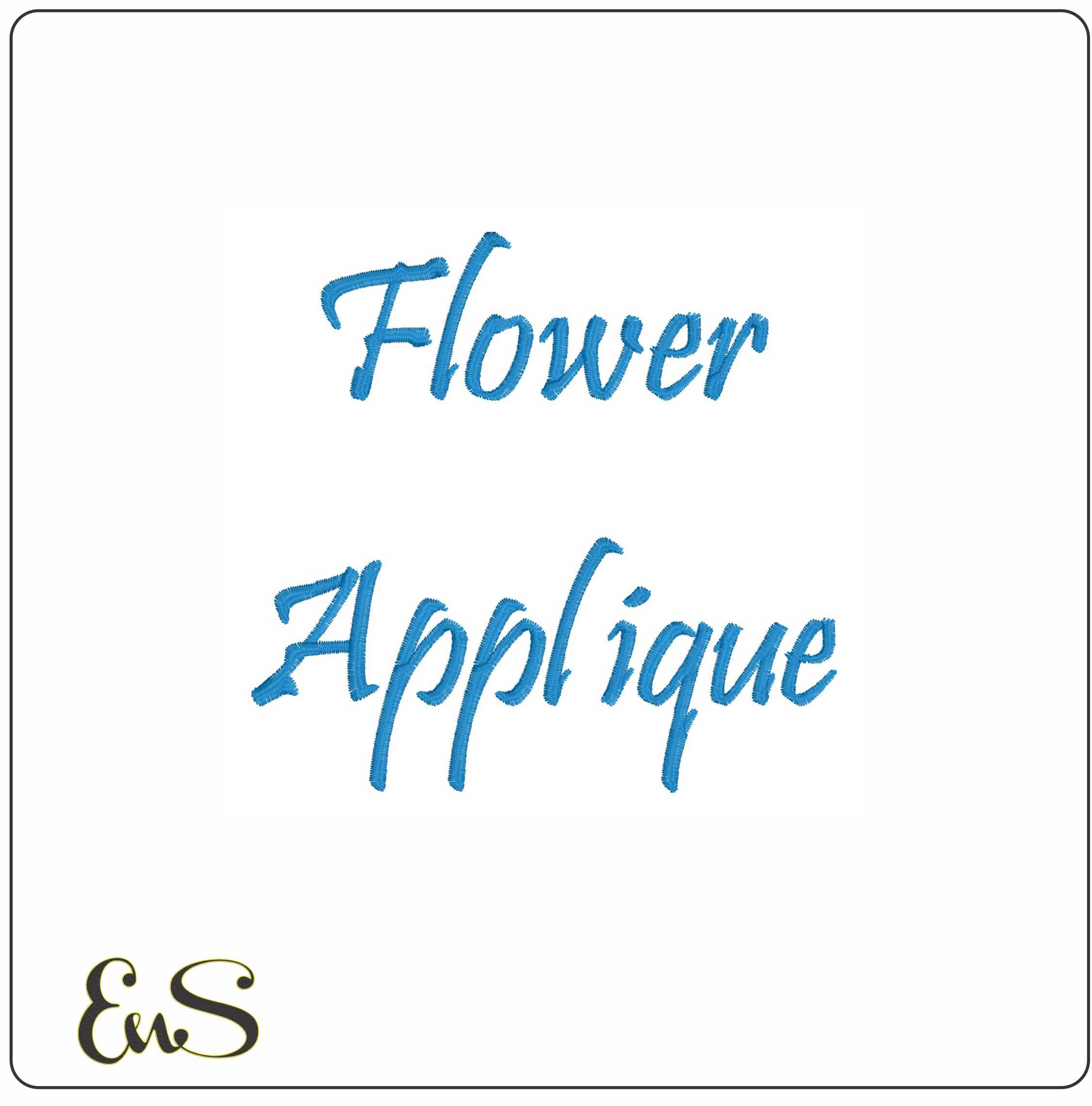 Flower Applique