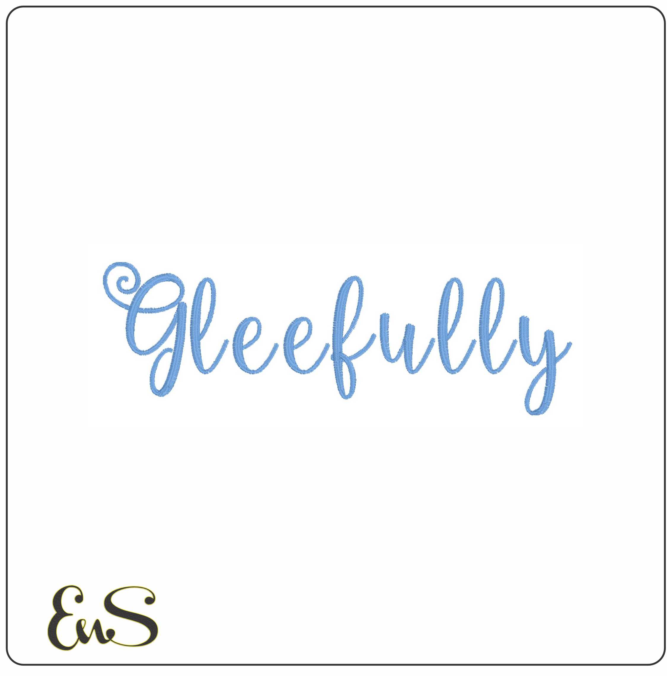 Gleefully