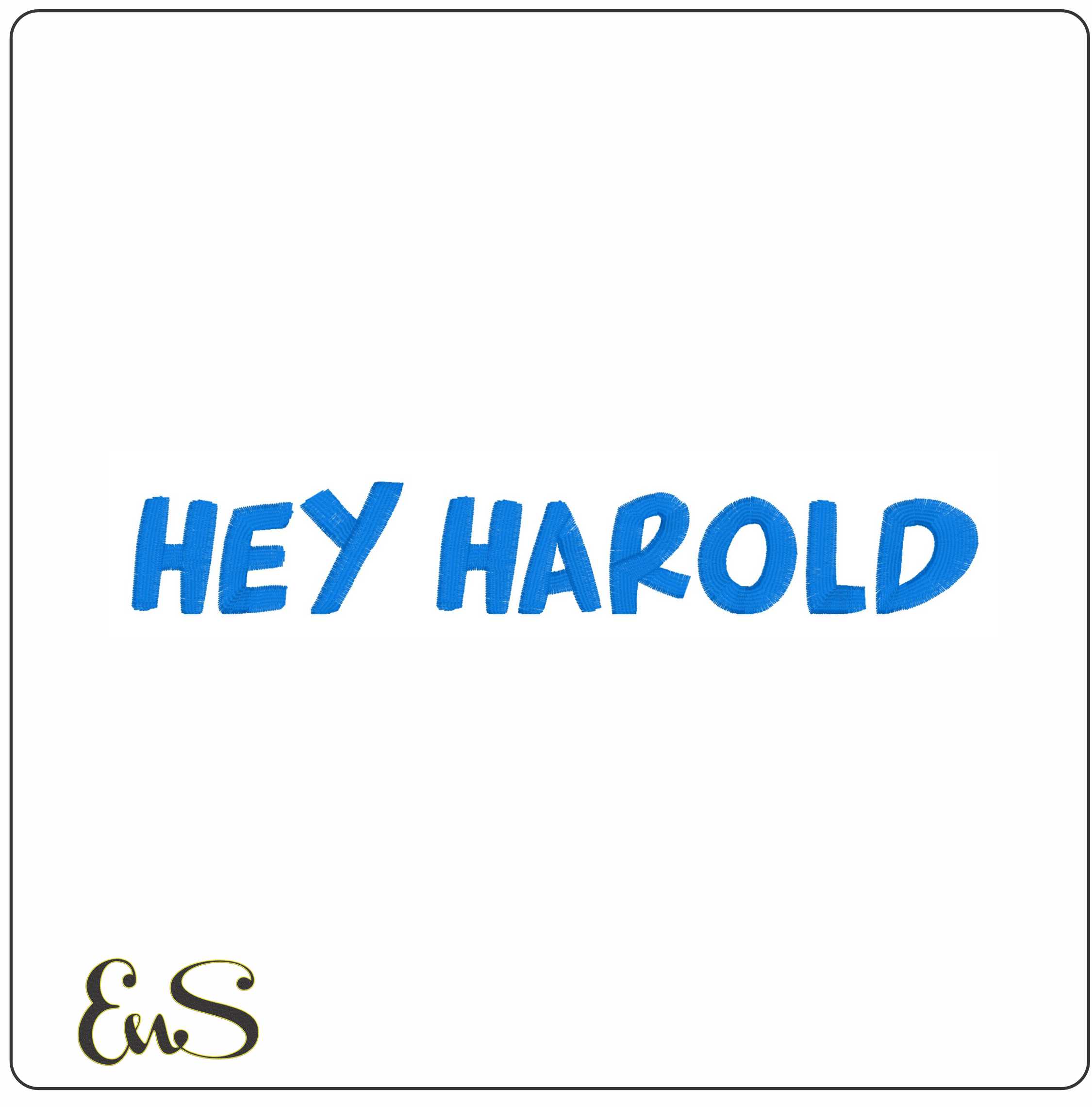 Hey Harold