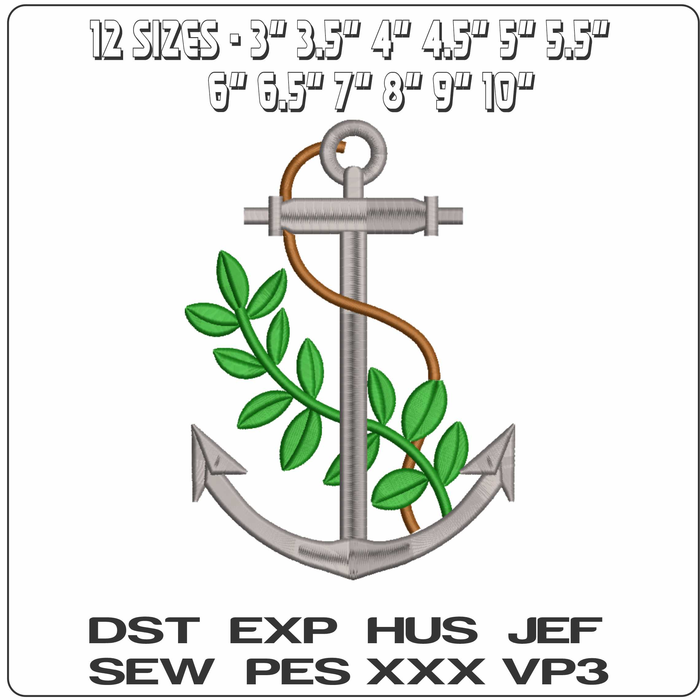 Anchor And Seaweed