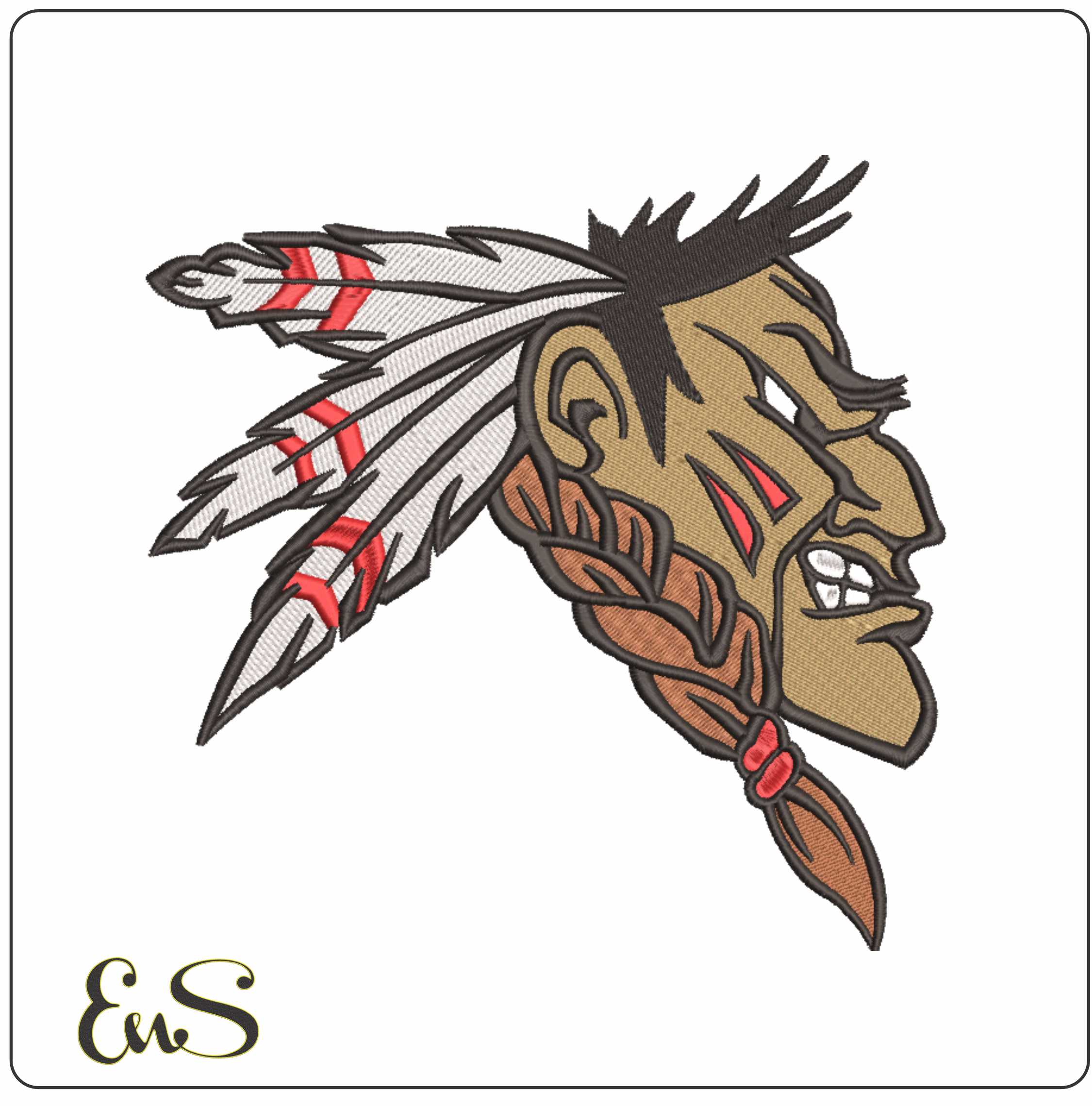 Angry Indian Head