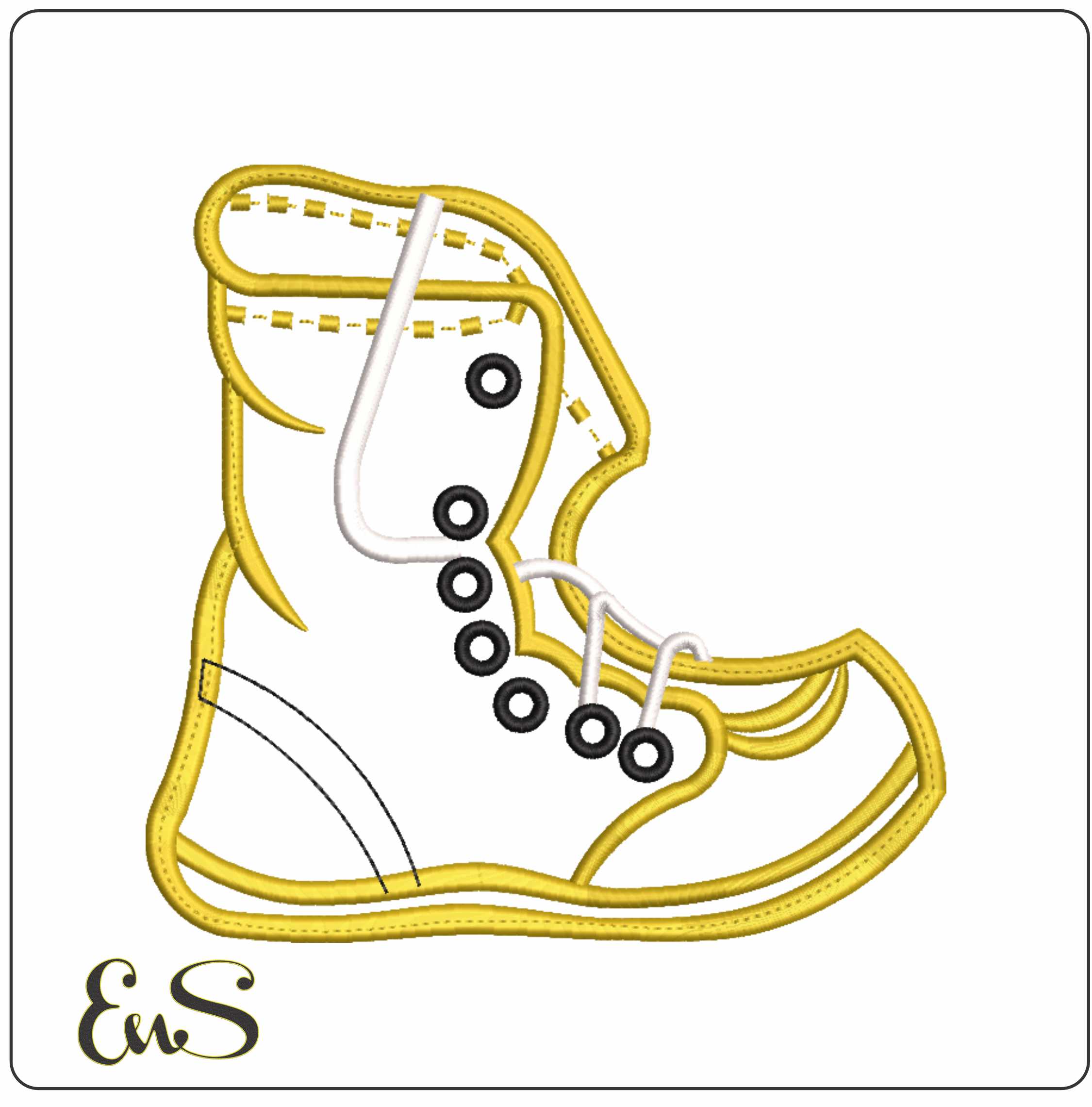 Army Boot Applique