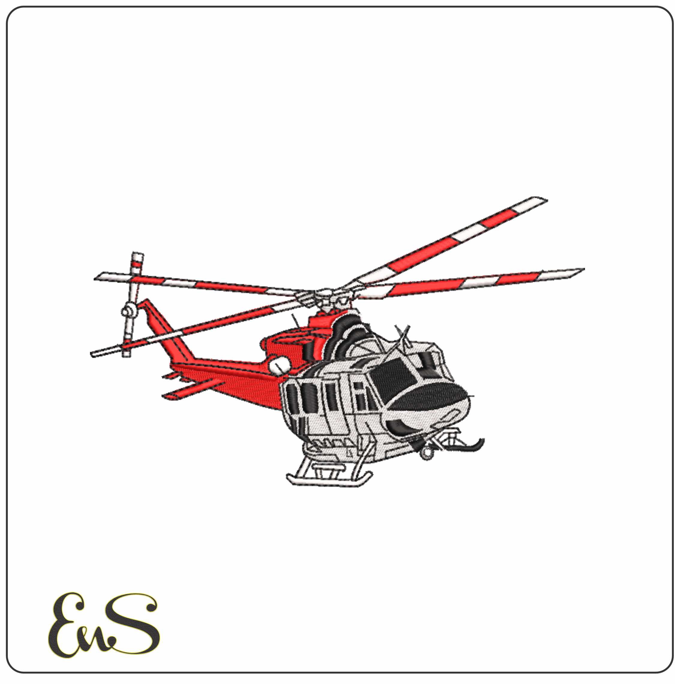 Bell 212 Helicopter