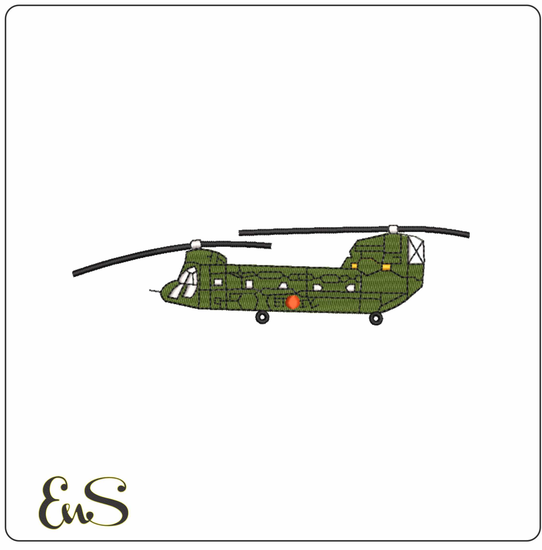 Boeing Ch 47 Chinook Twin Rotor Helicopter