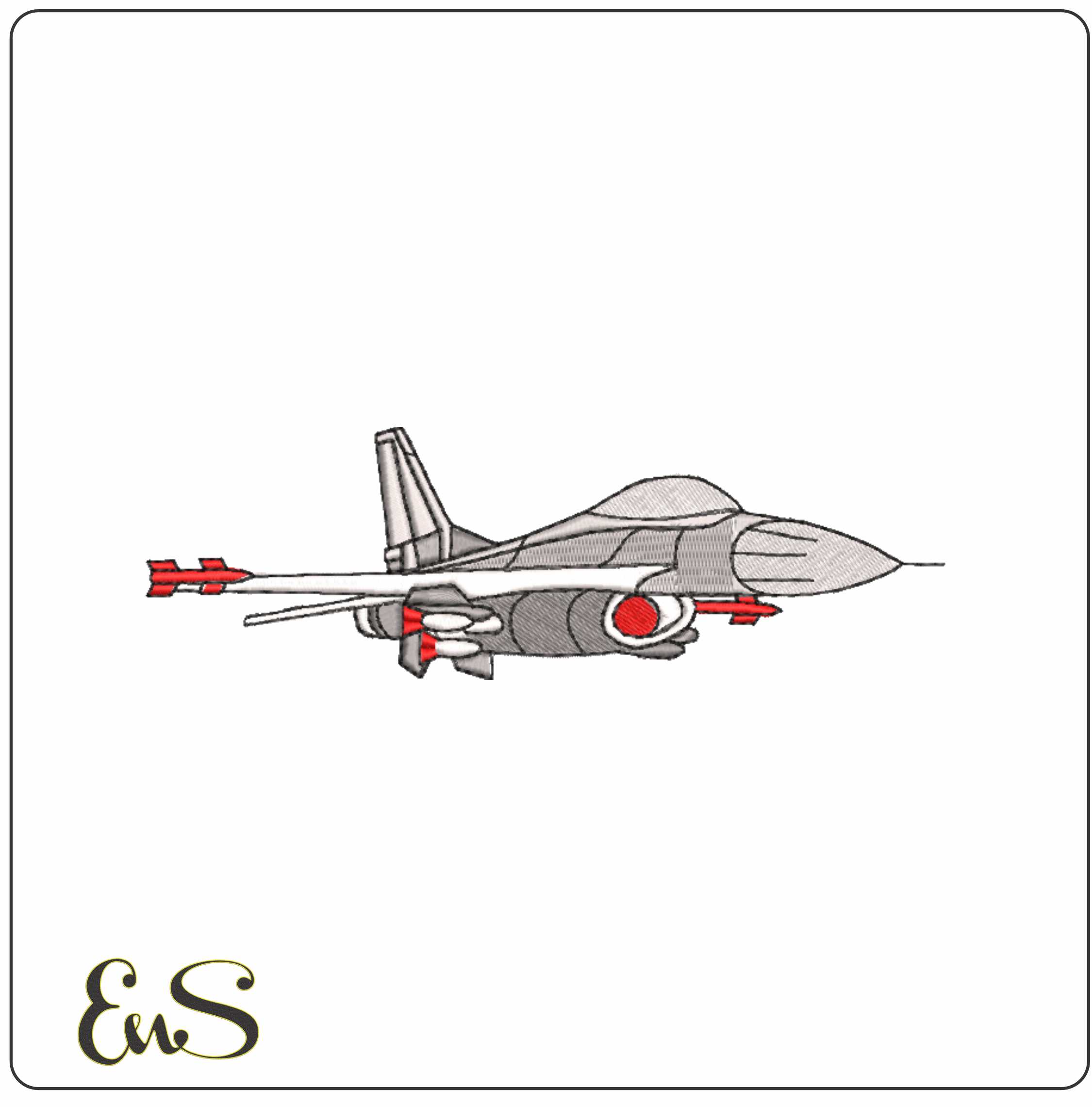Fighter Jet With Missiles
