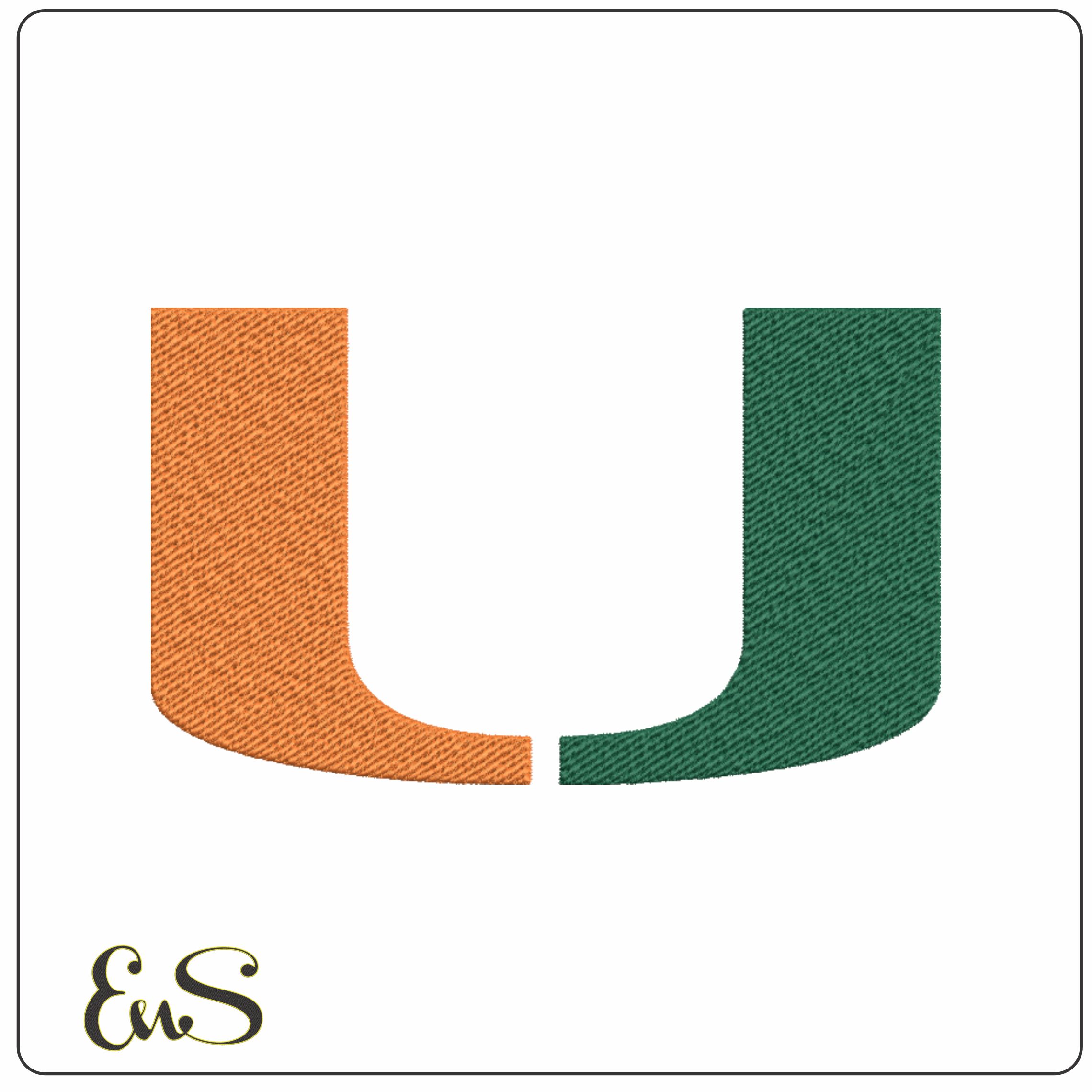 Miami Hurricanes embroidery design - Hard Rock Stadium embroidery machine pattern embroidery file - instant download