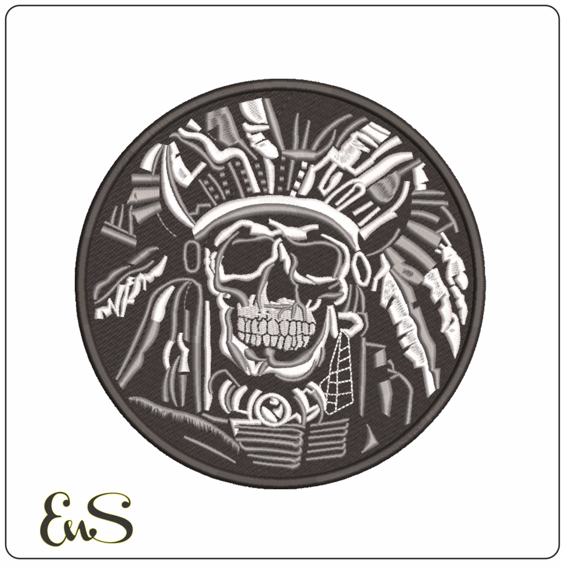 Indian Skull Patch