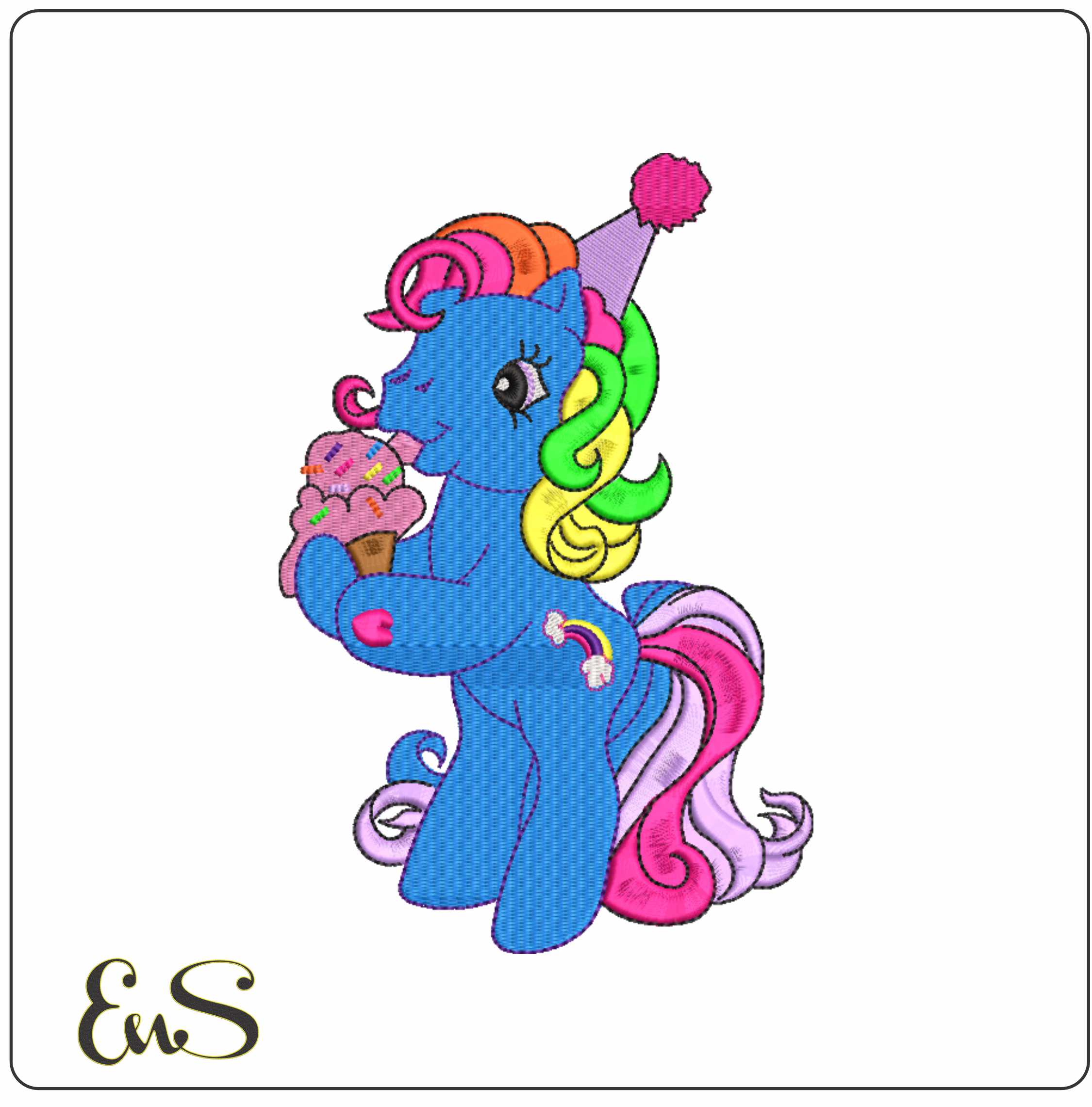 My Little Pony Party Cup Cake