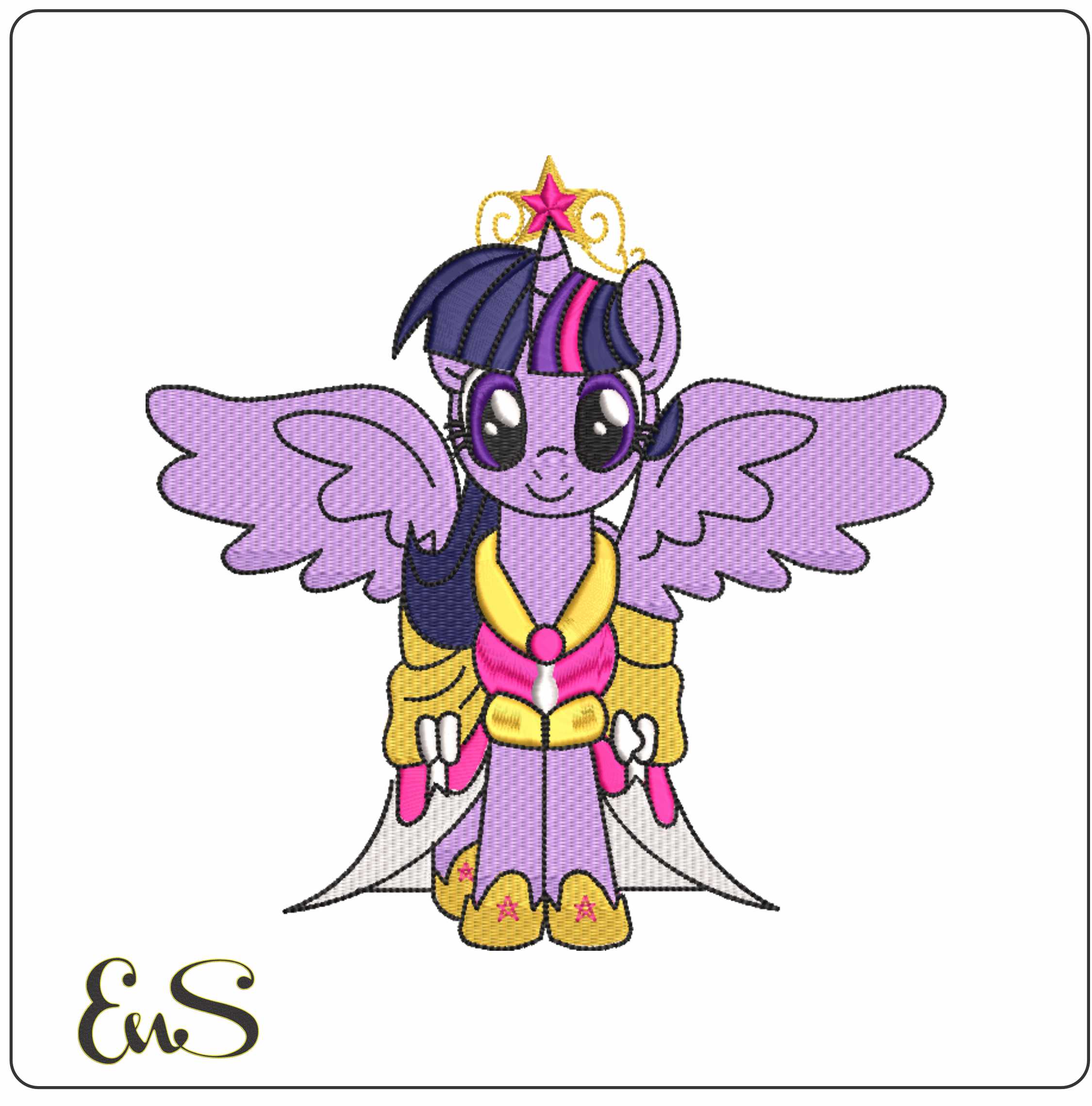 My Little Pony Purple Magic Unicorn With Wings