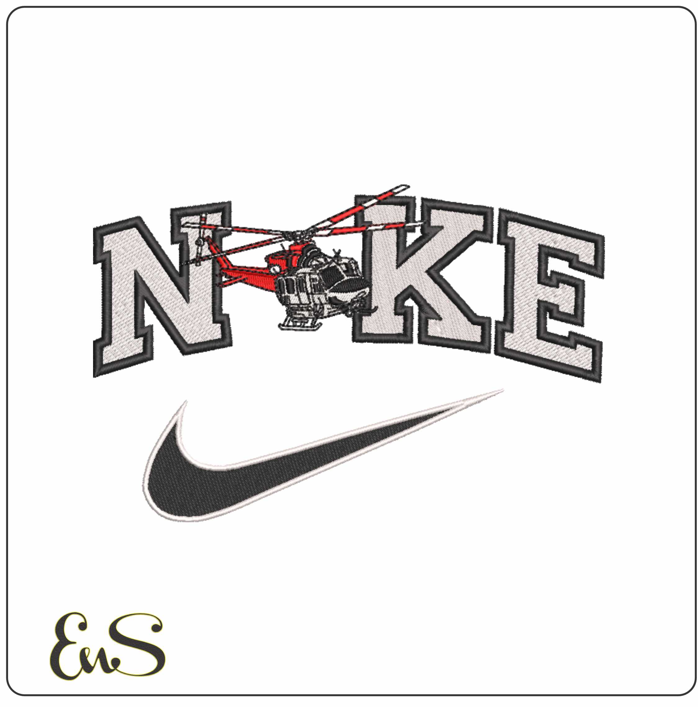 Nike Bell 212 Helicopter