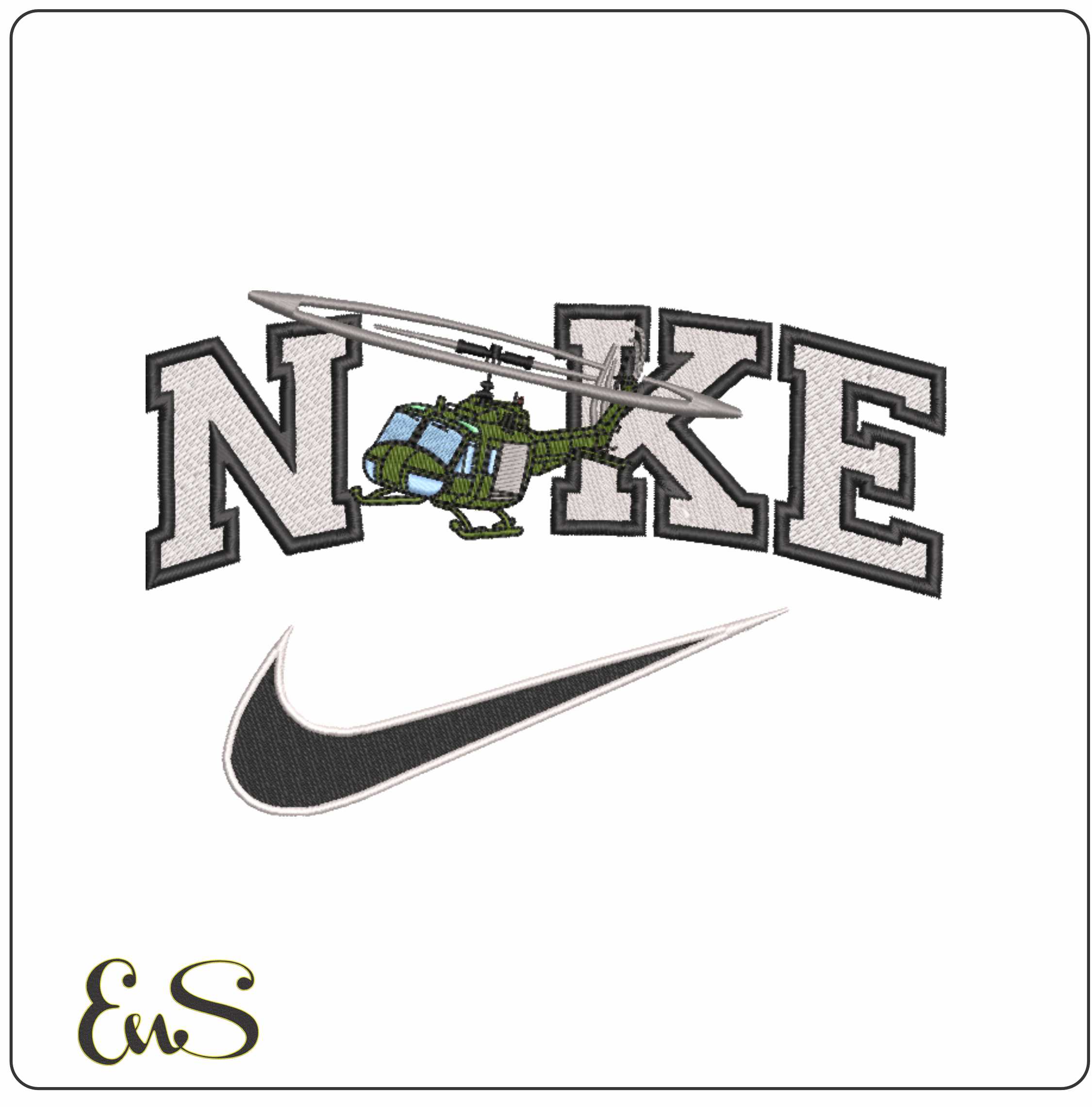 Nike Military Helicopter Banking