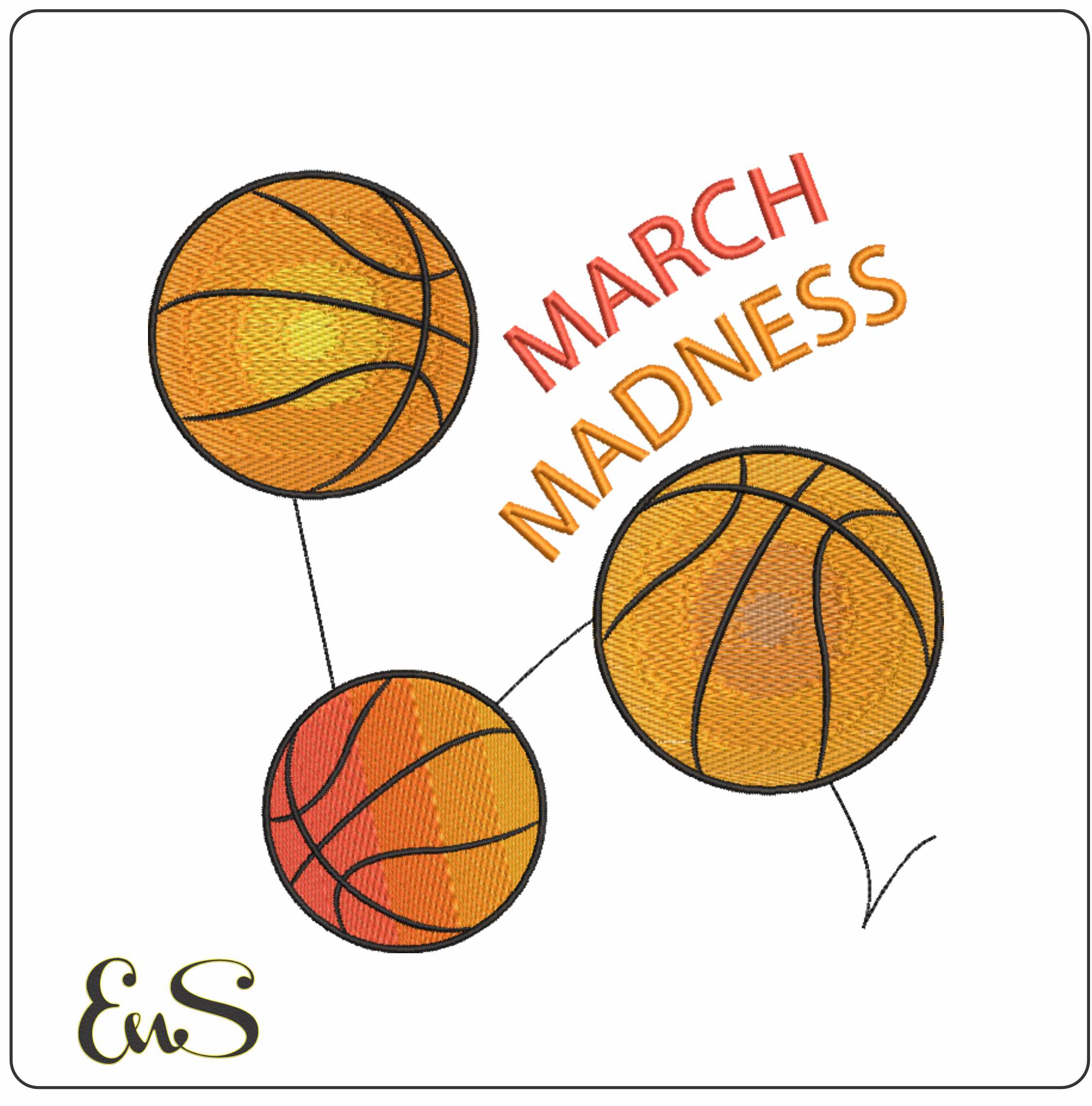 March Madness Basketballs