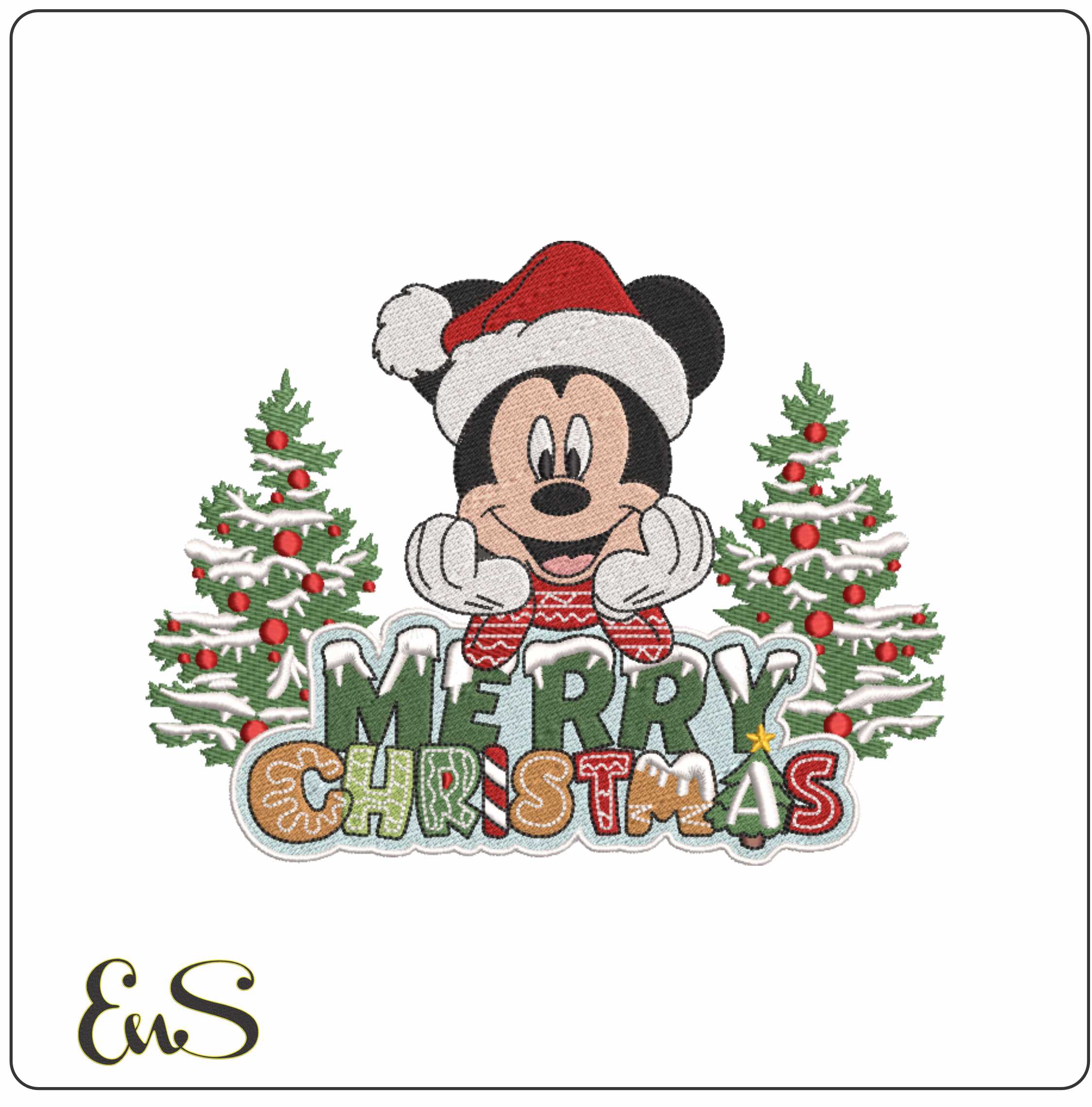 Merry Christmas Mickey Mouse