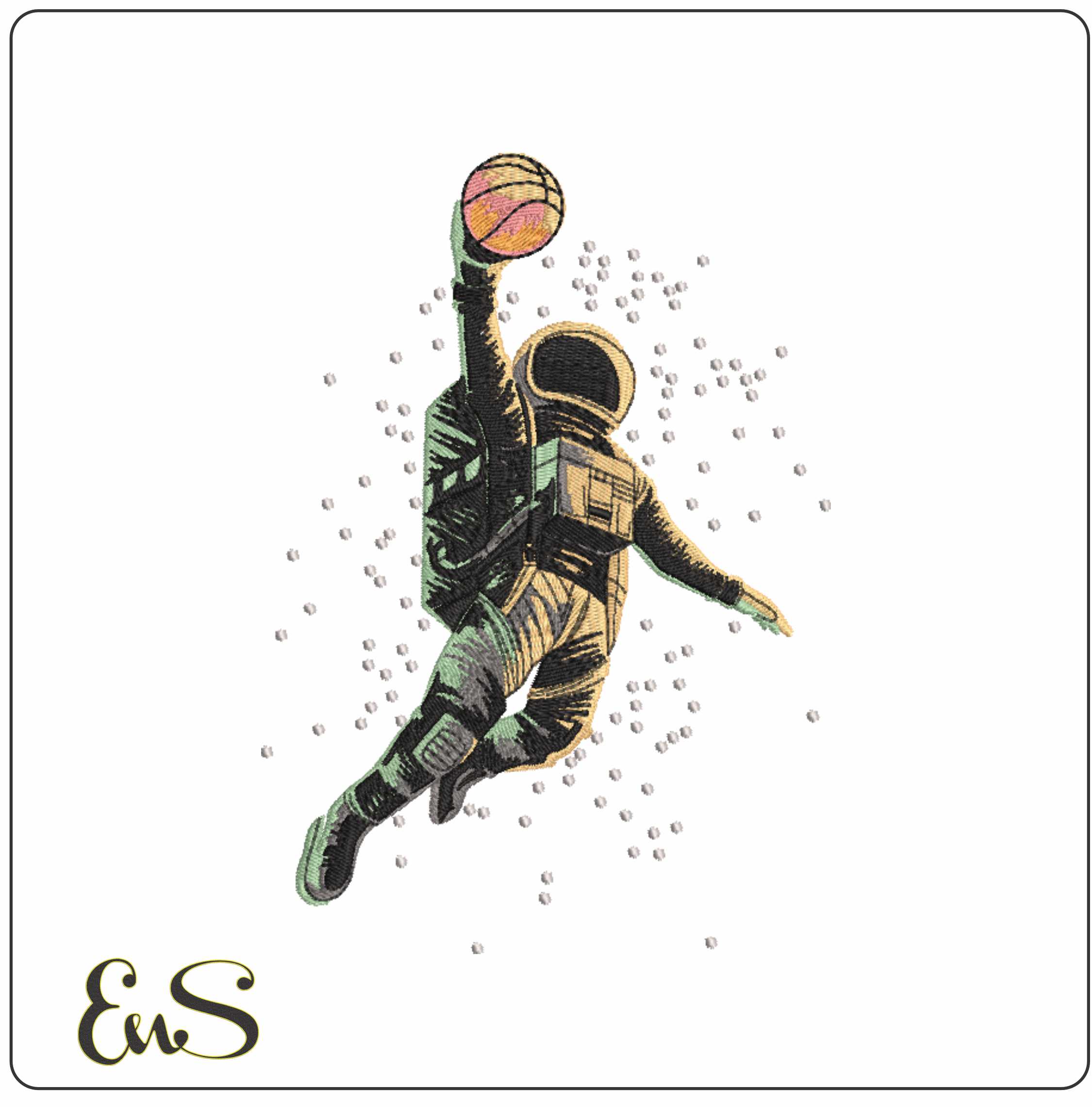 Spaceman Dunk With Stars