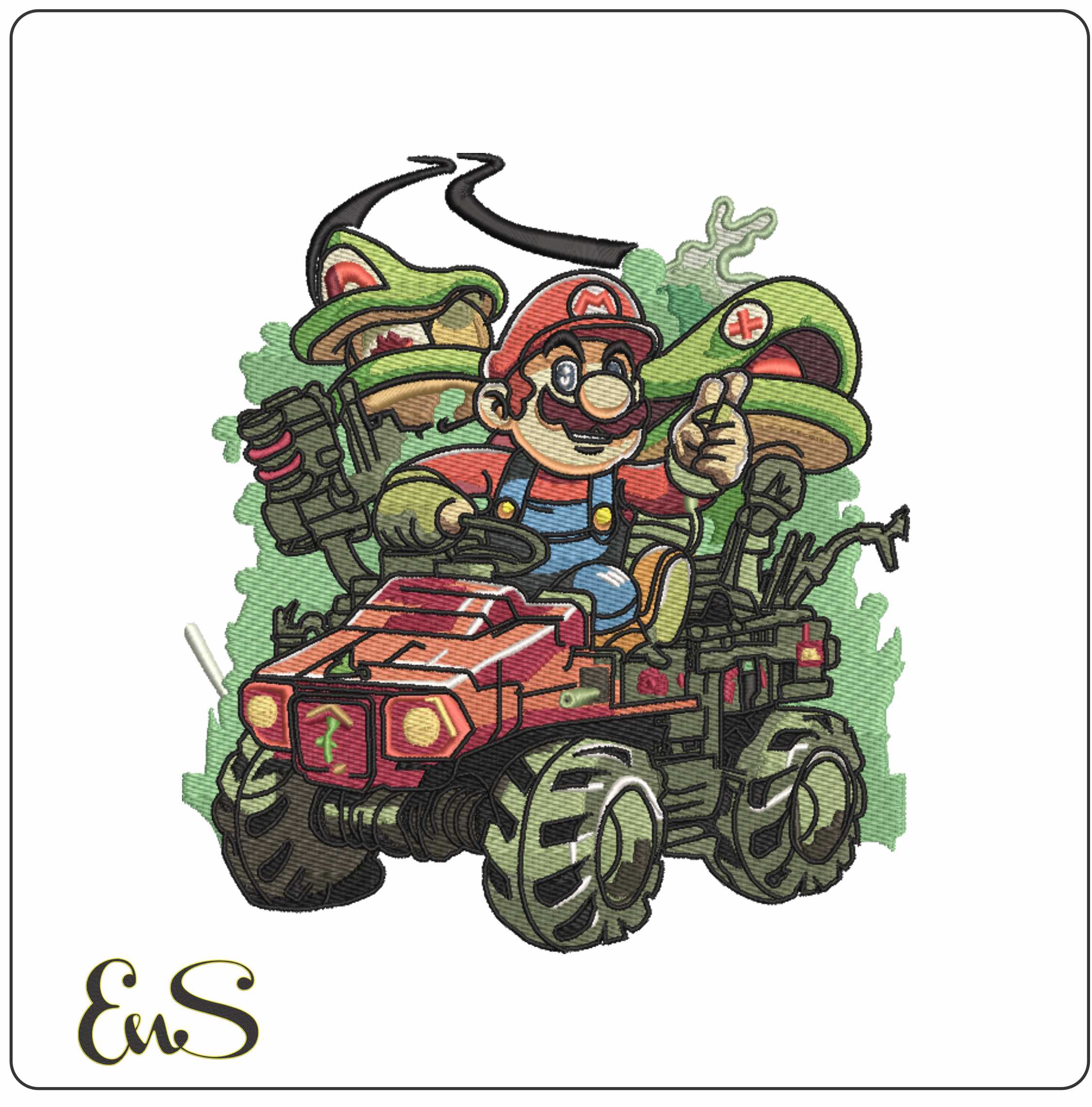 Super Mario In Atv