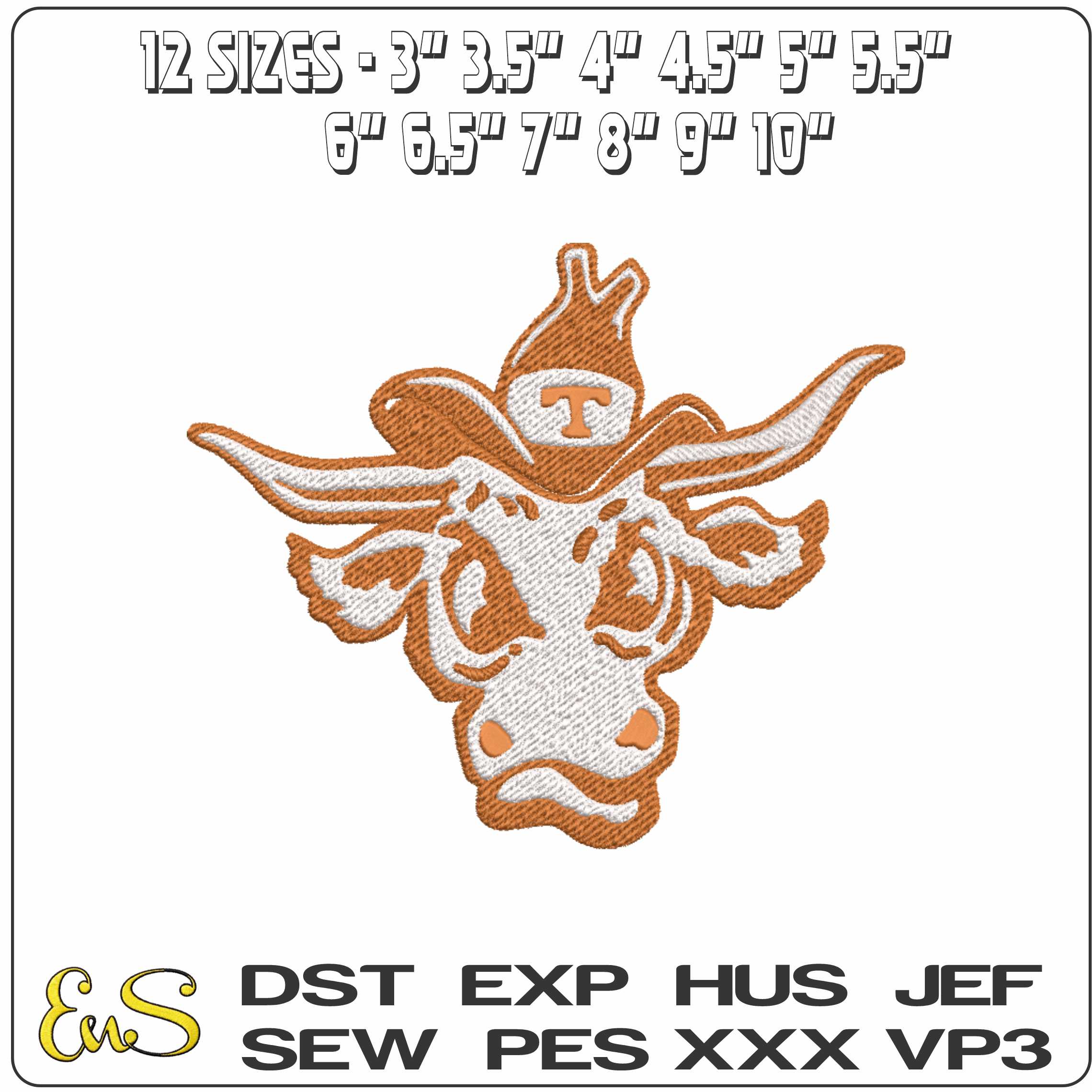 Texas Longhorns Logo 1977
