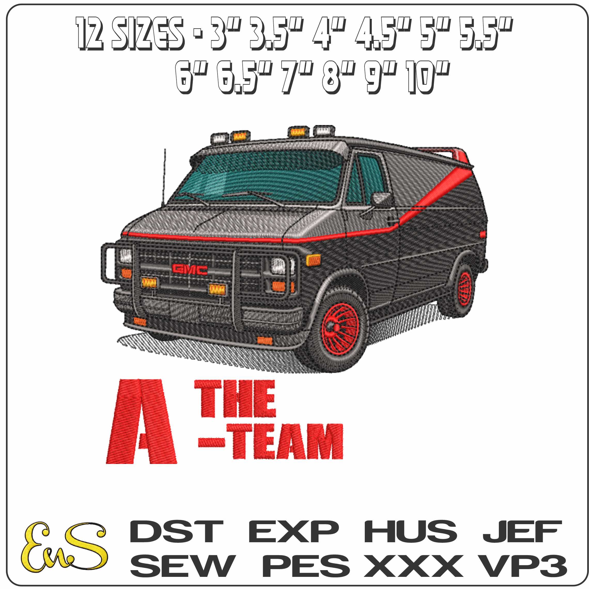 The A Team Gmc With Title
