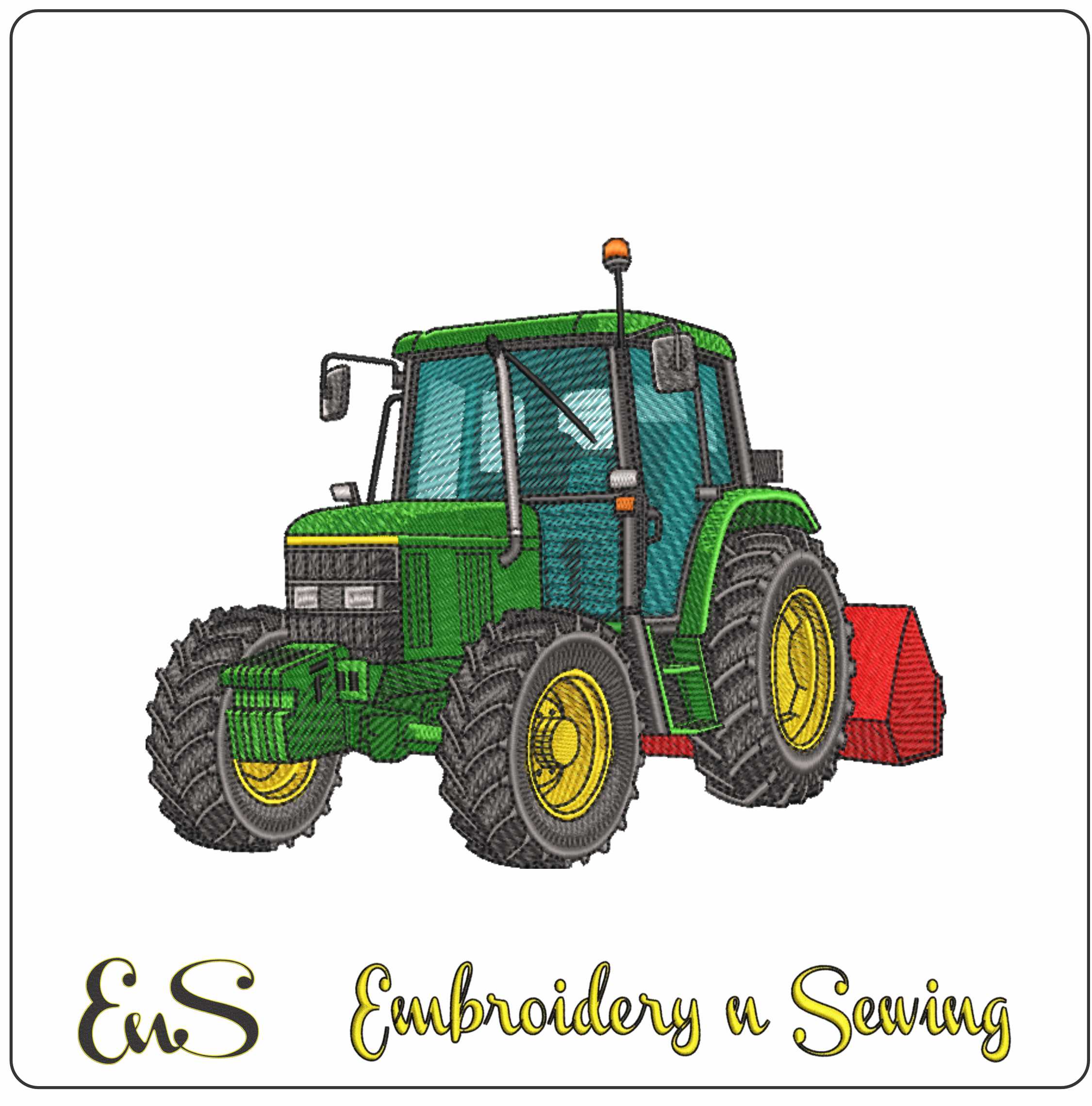 Tractor 2 John Deere Verde Ok Lg Fr