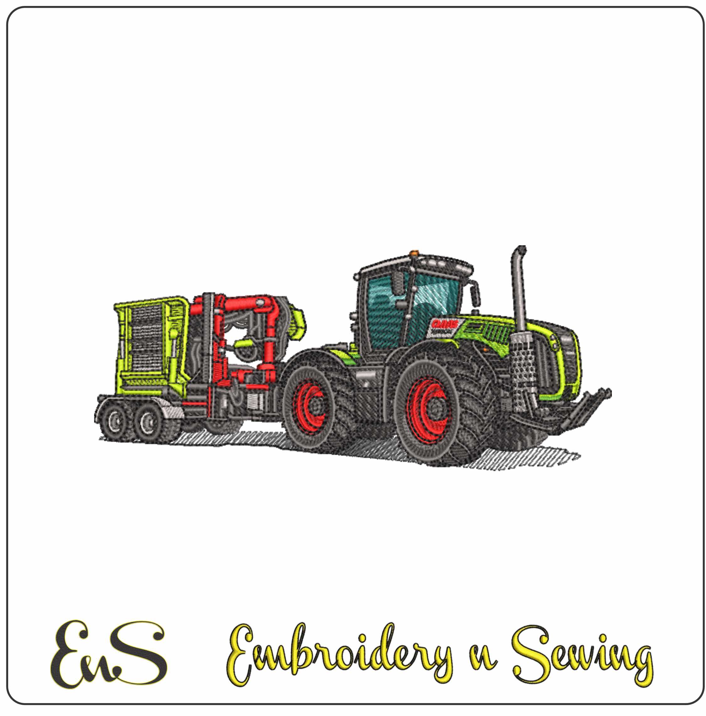 Tractor Claas Verde Ok Llg Fr