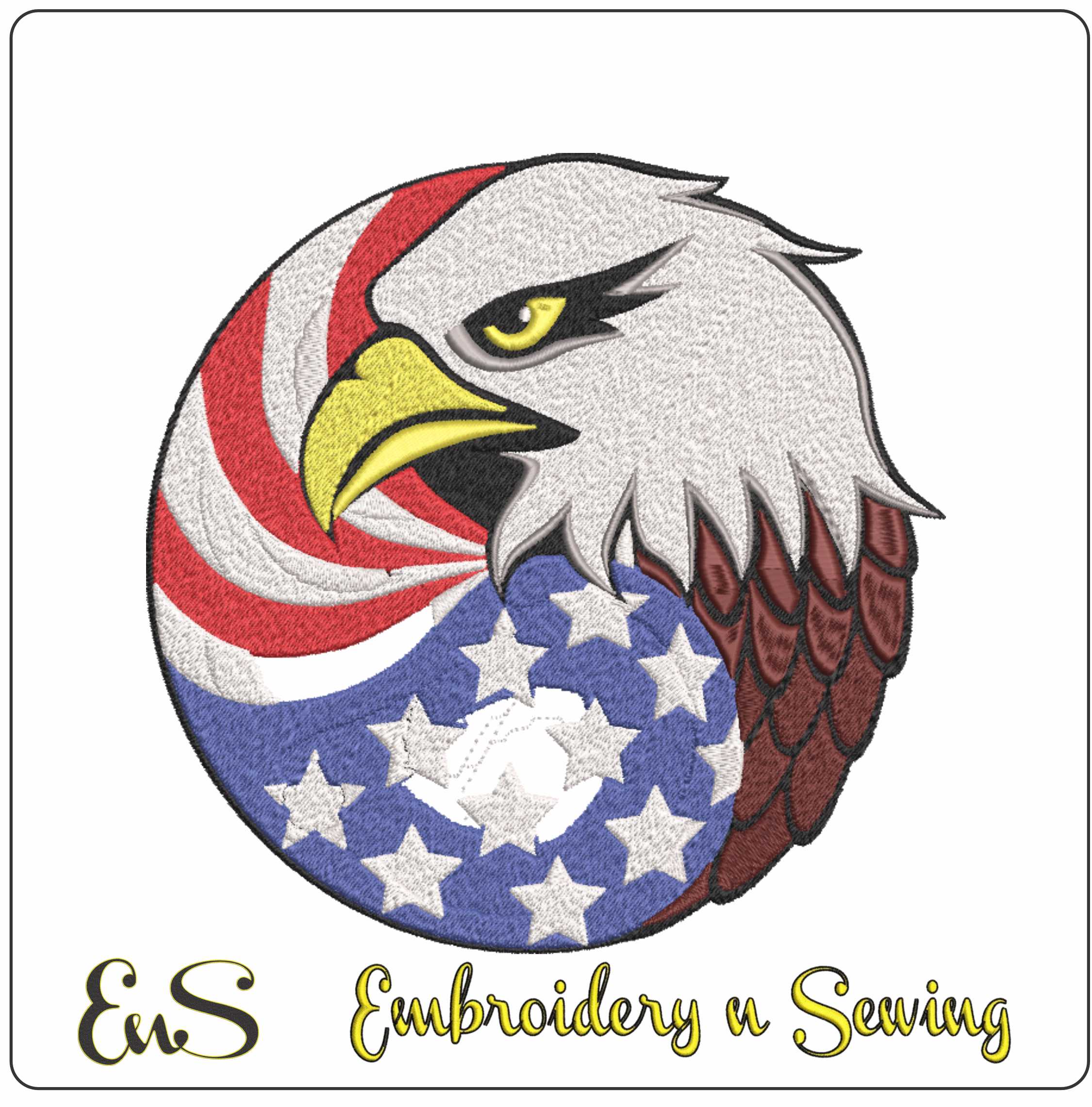 Usa Rolled Eagle