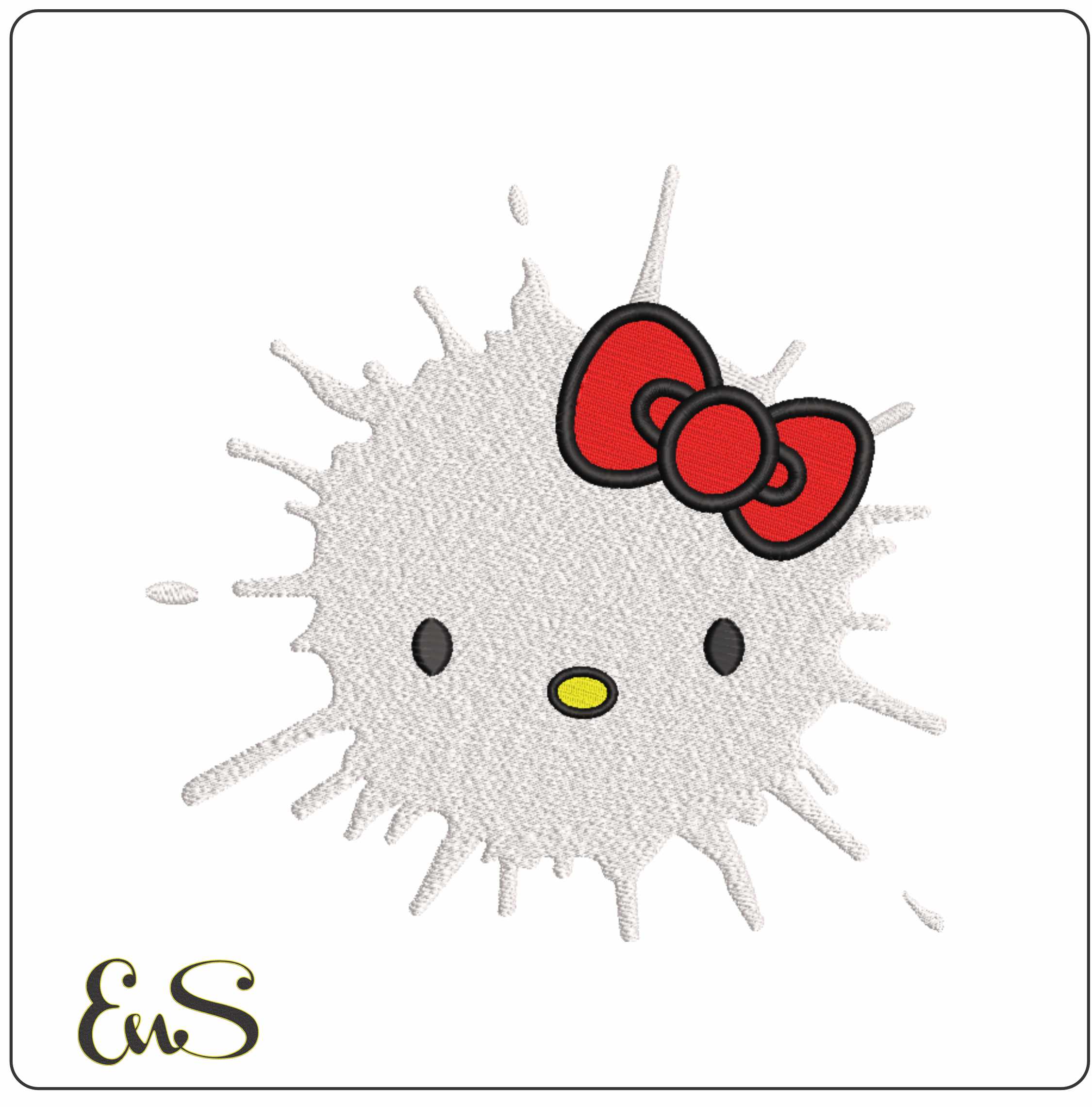 Hello Kitty Splat Face