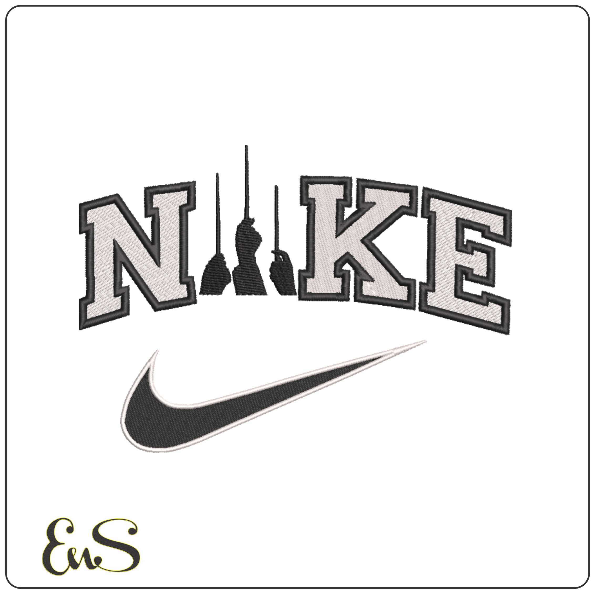Nike 3 Hands With Wand Silhouette