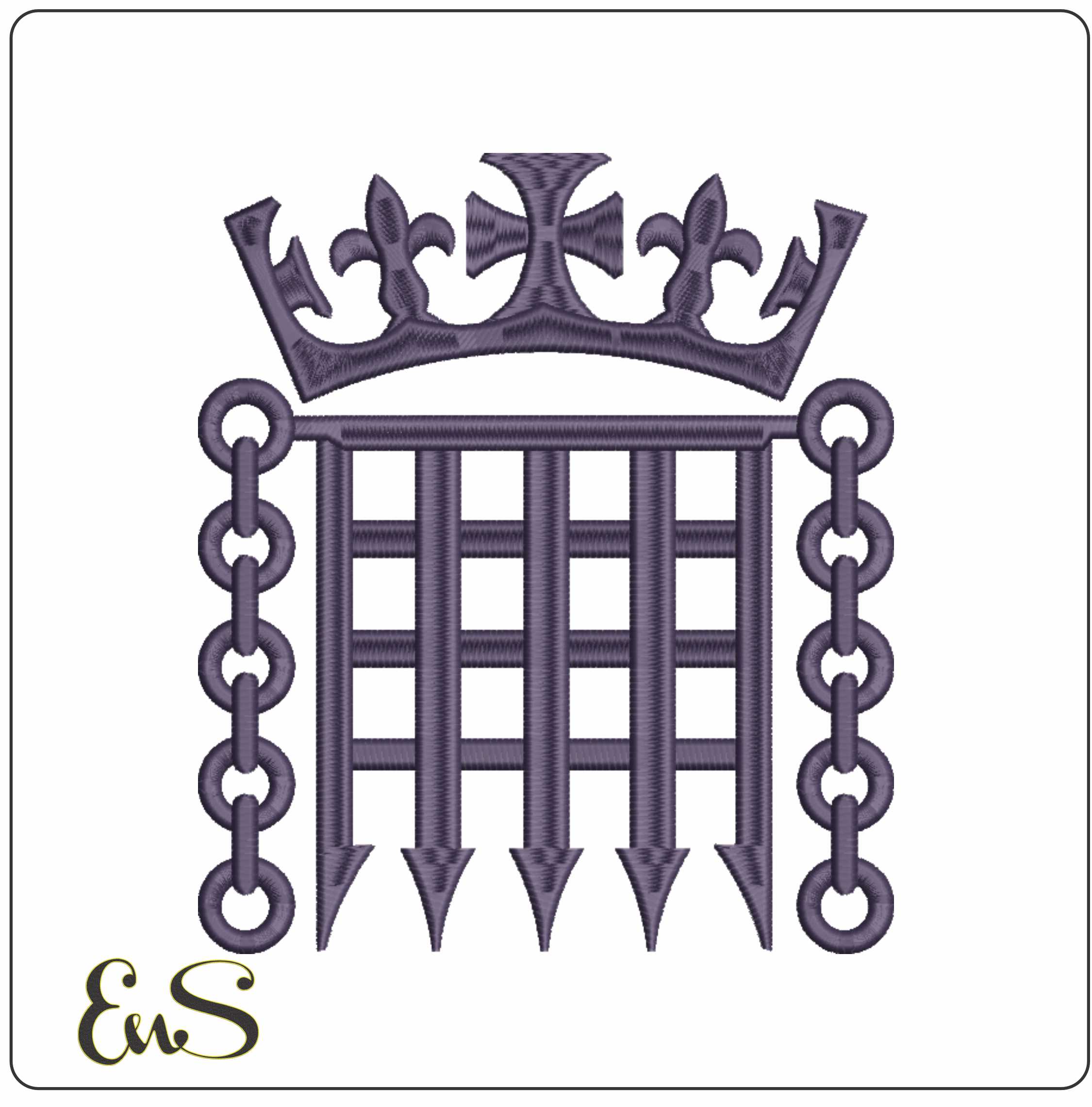 Uk Portculias And Crown
