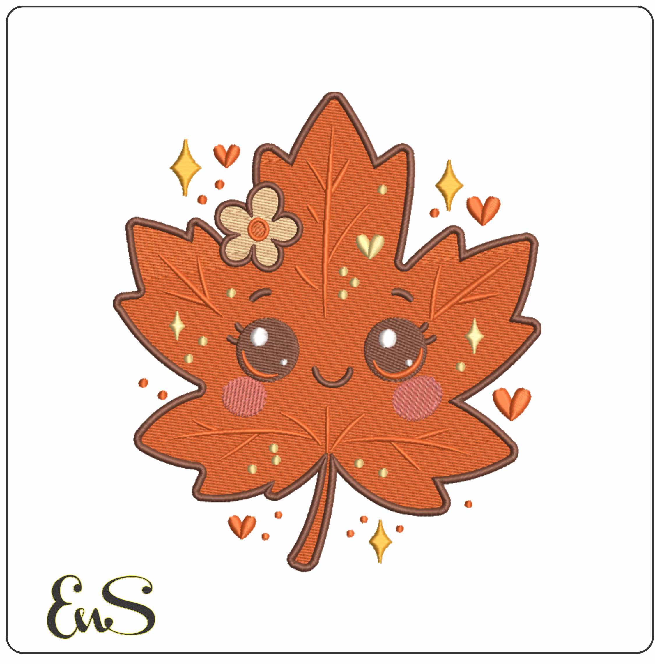 Autumn Leaf With Face
