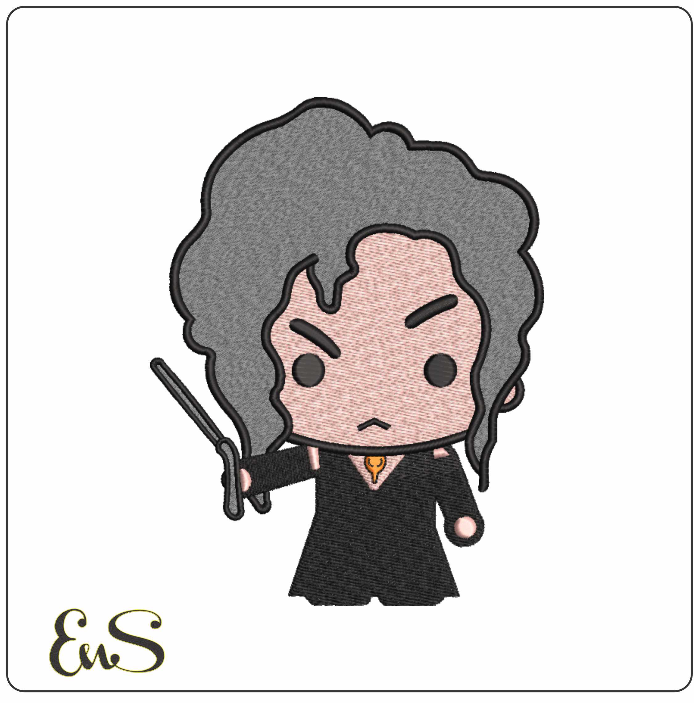 Belatrix Le Strange Chibi Harry Potter