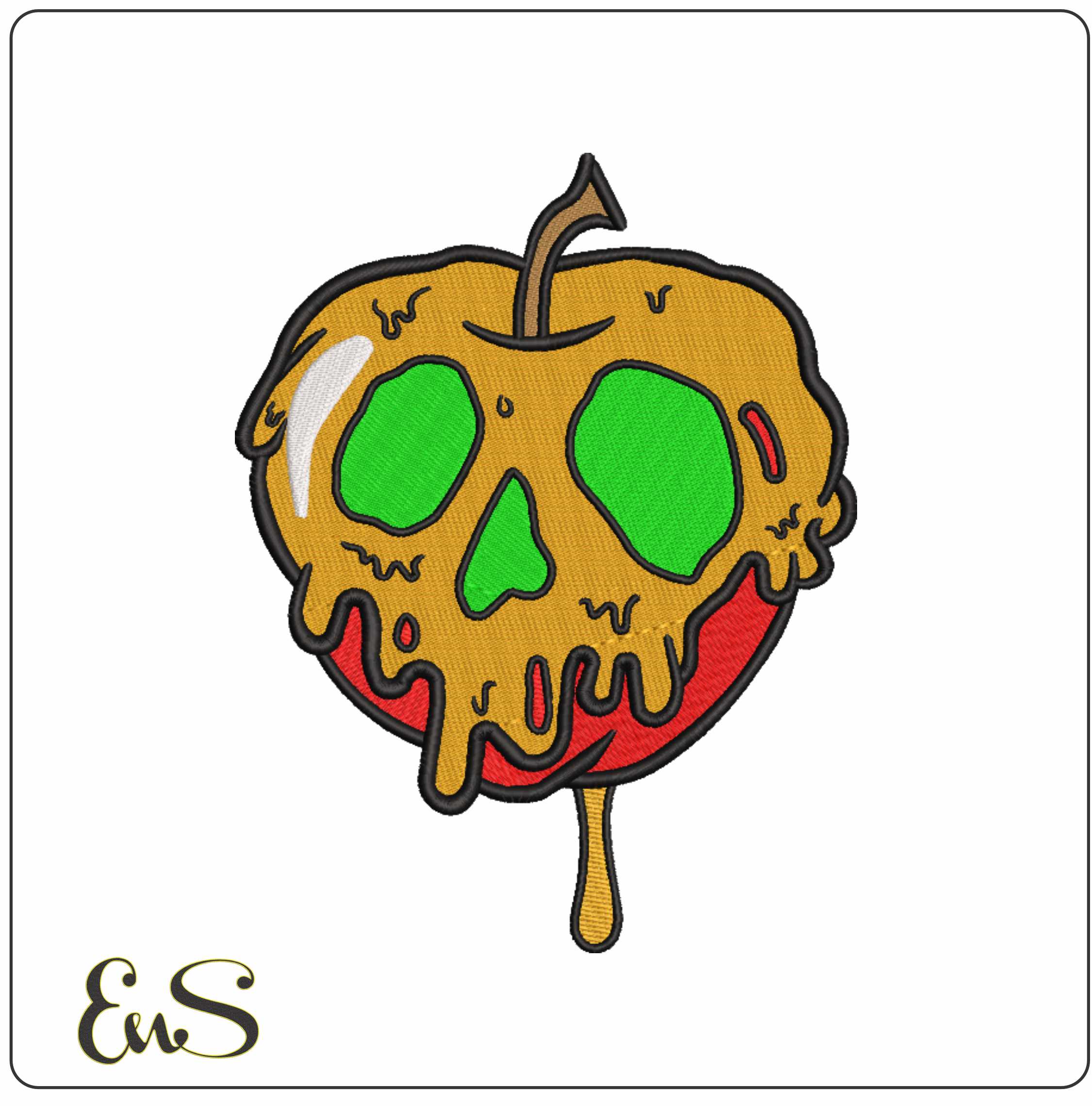 Halloween Apple Rotten