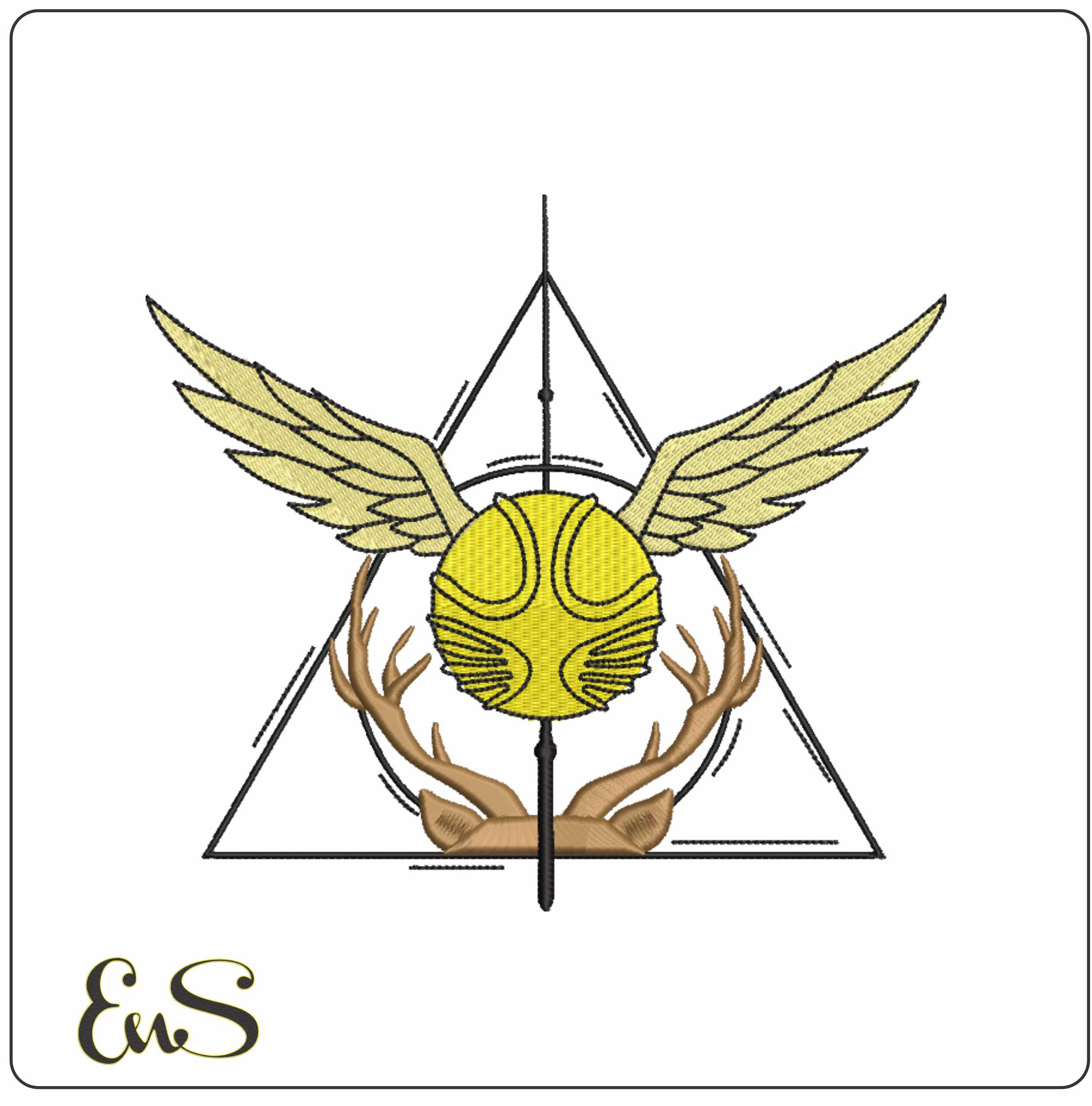 Harry Potter Deathly Hallows Snitch Color