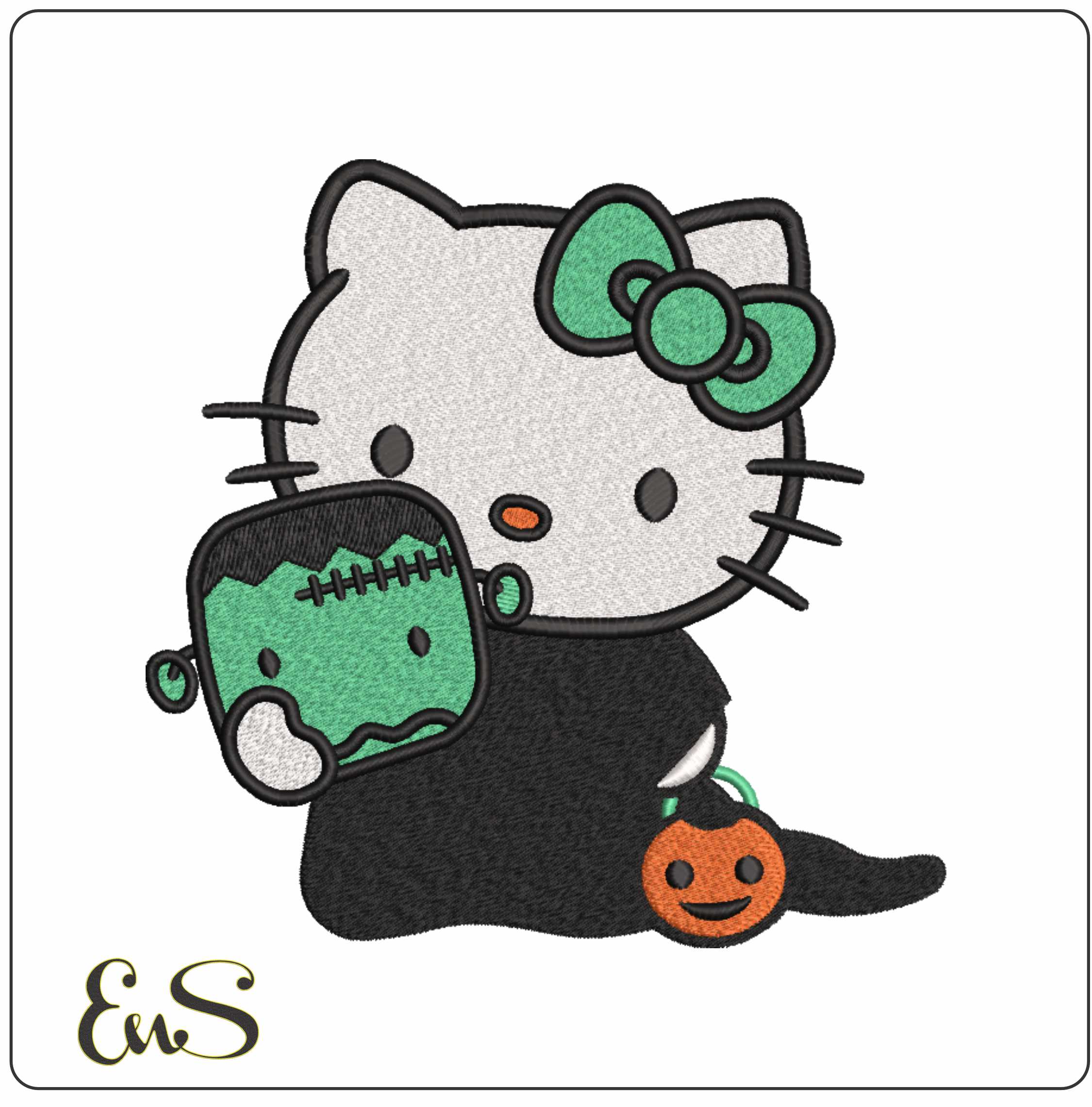 Hello Kitty Frankenstein