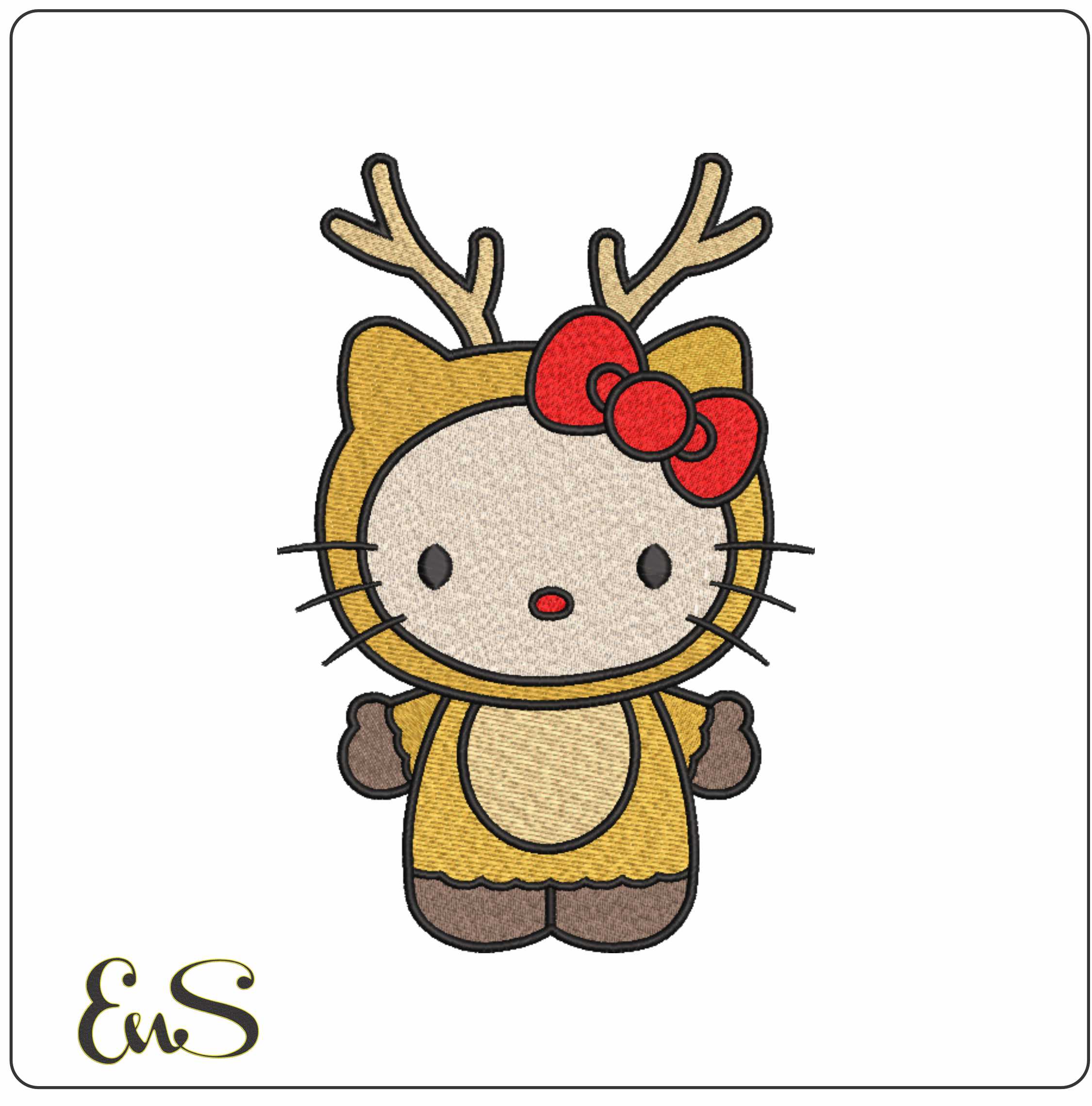 Hello Kitty Reindeer