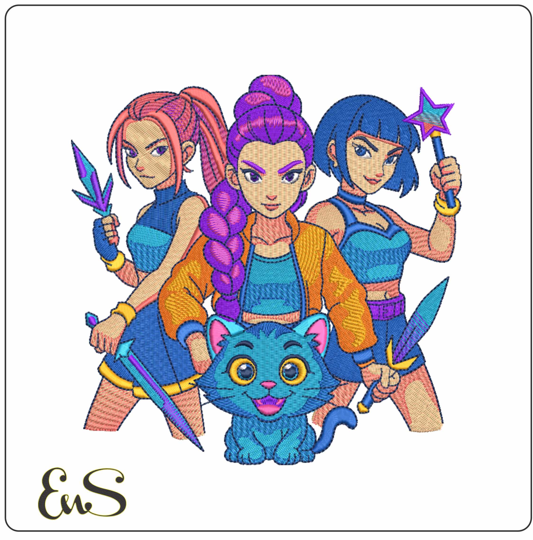 Huntrix Characters No Name