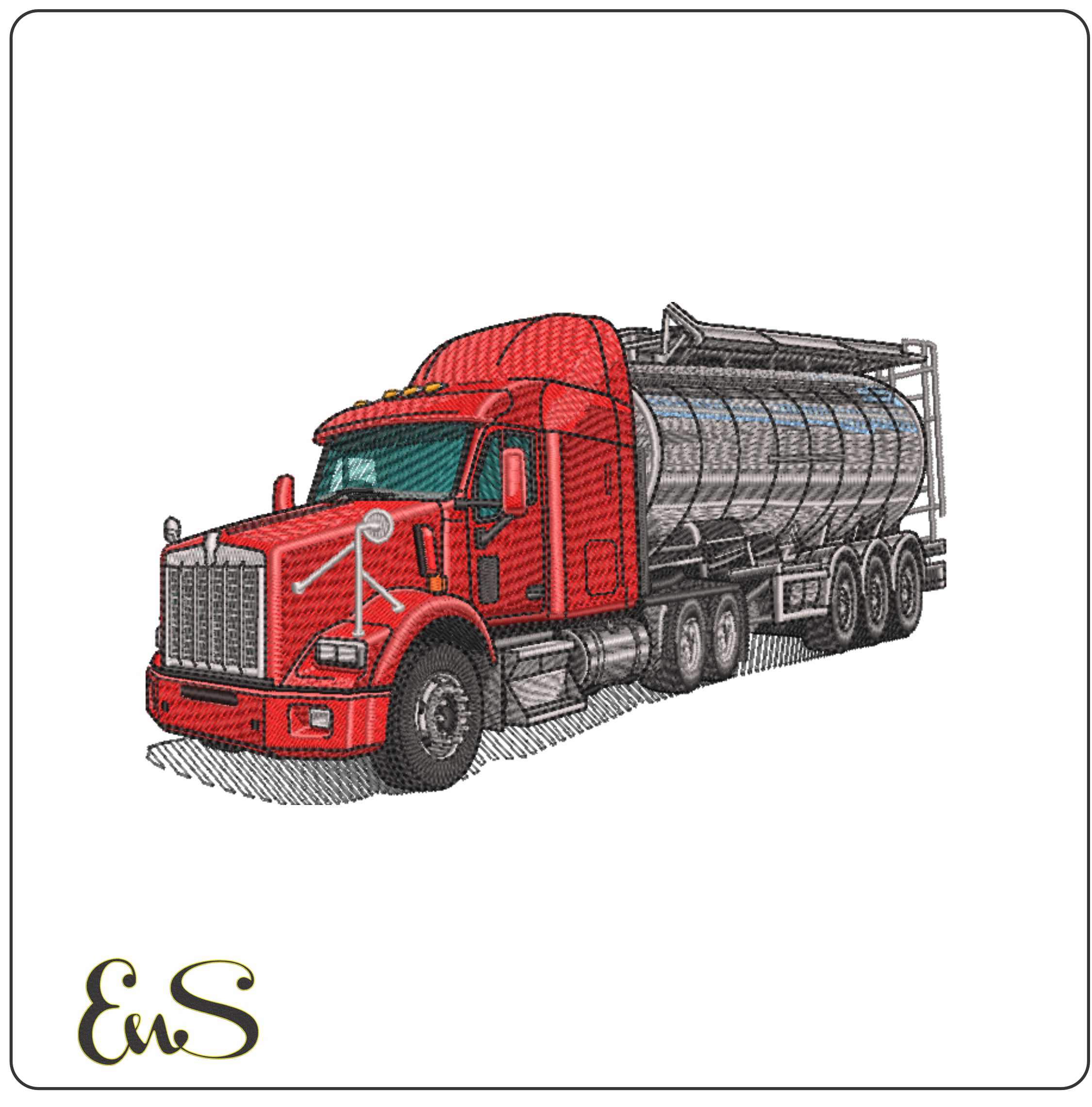 Kenworth T800 Milk Truck