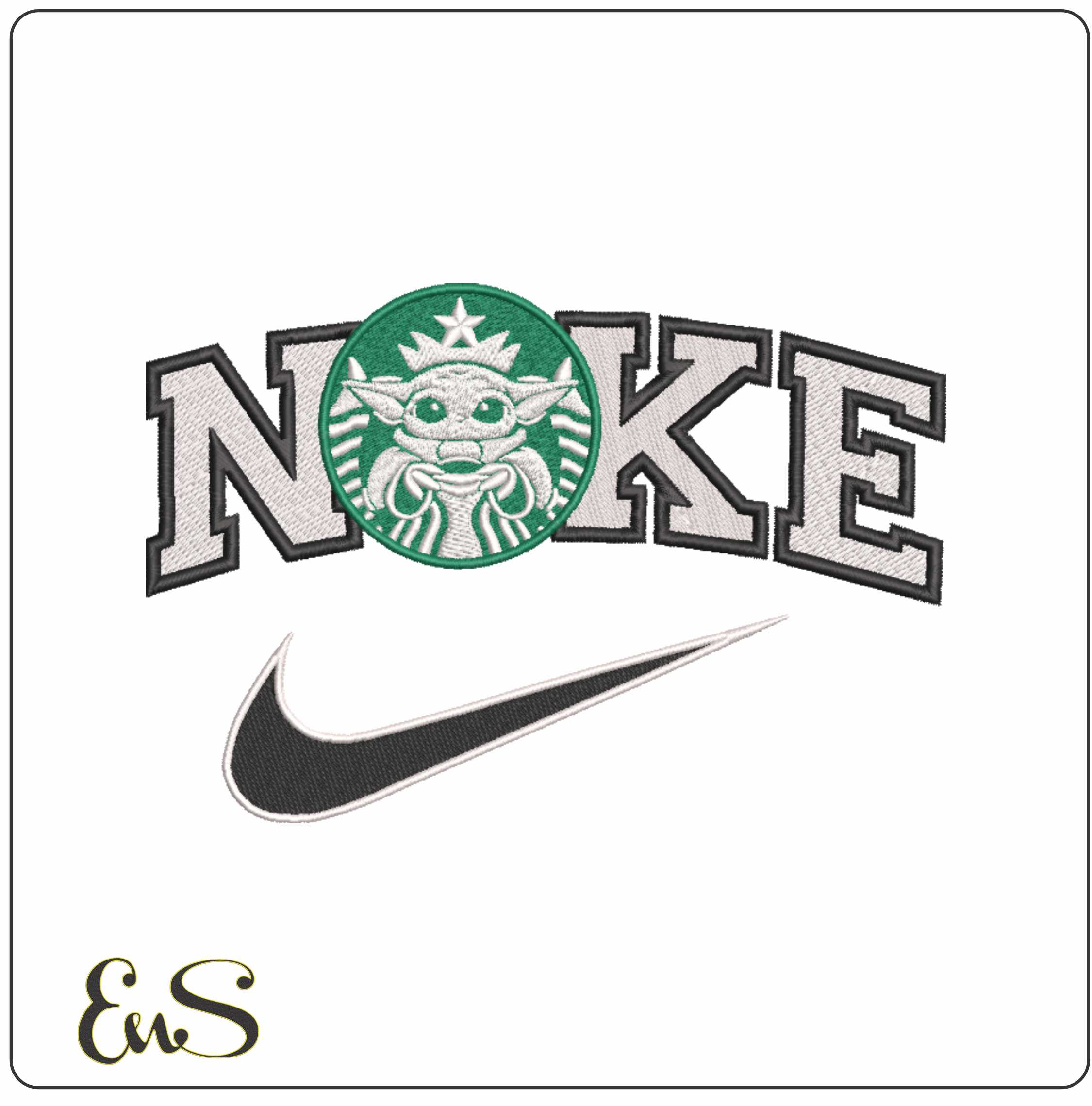 Nike Yoda Star Bucks