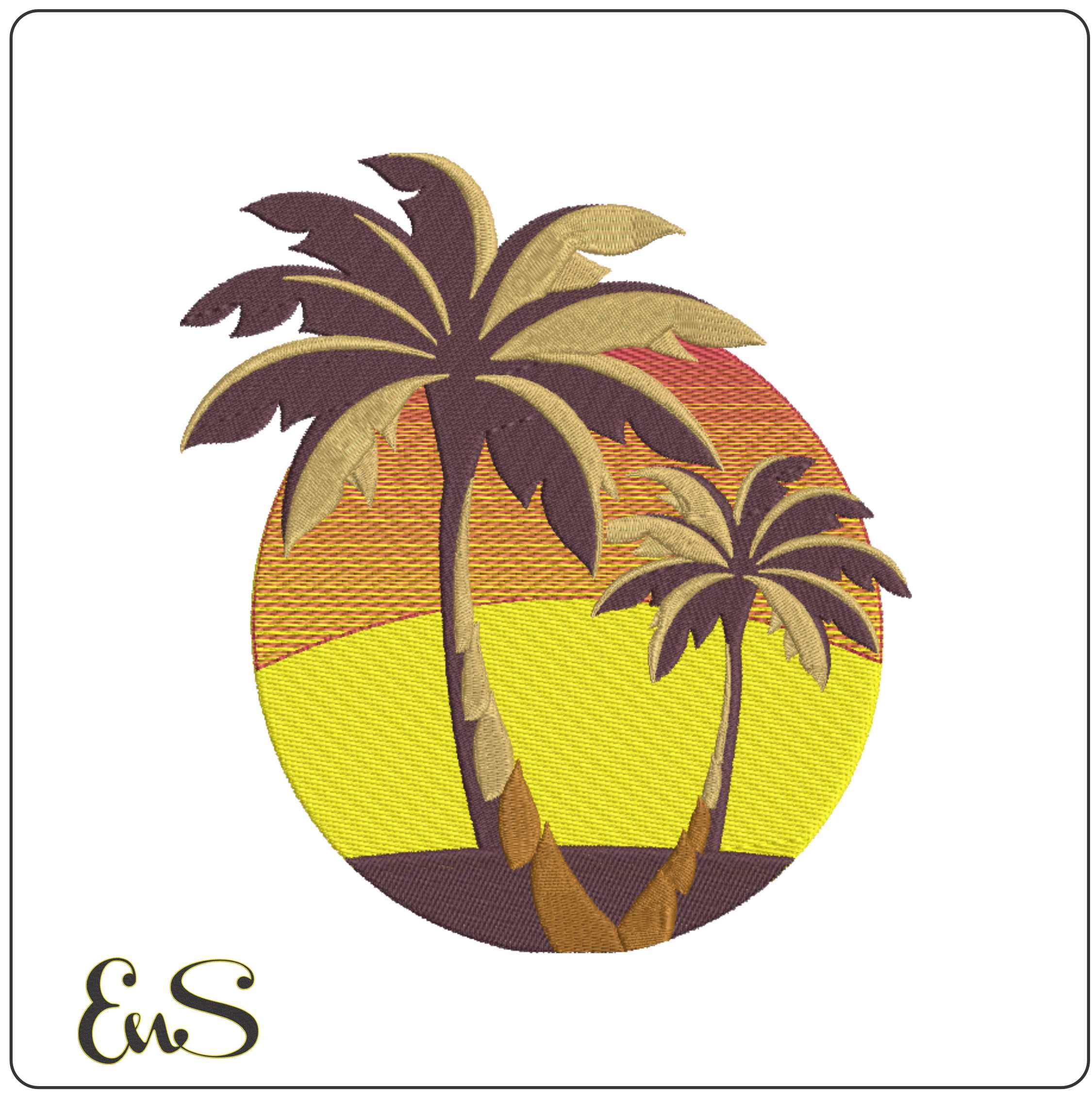 Palm Tree Sunset