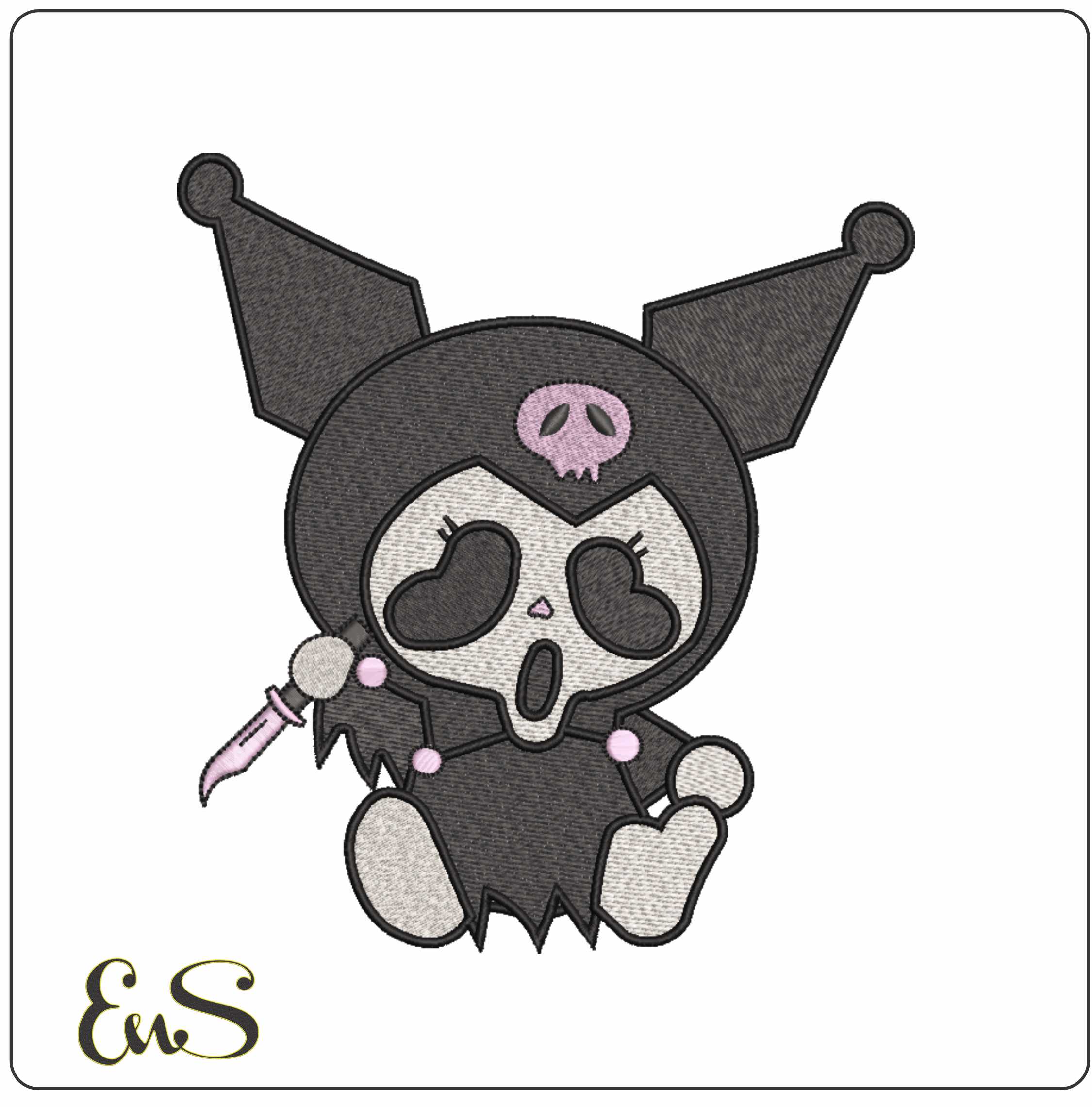 Sanrio Kuromi Ghostface Scream