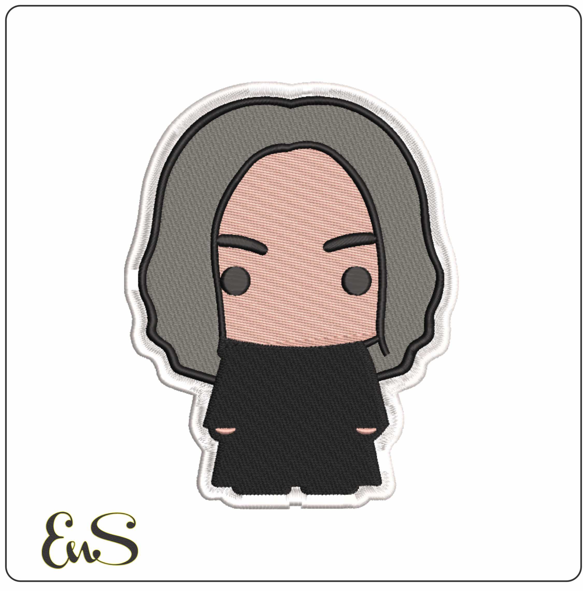 Serveras Snape Chibi Patch Harry Potter